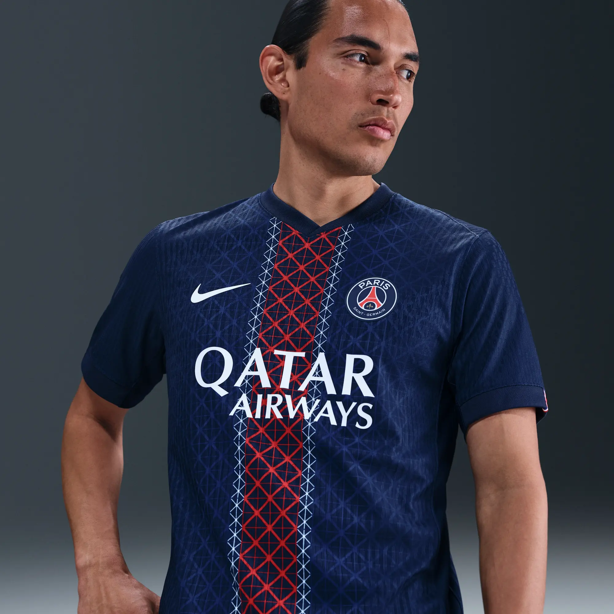 Paris Saint-Germain 2025/26 Match Home Men's Nike Dri-FIT ADV Football Authentic Shirt - Blue - Recycled Polyester Minimum