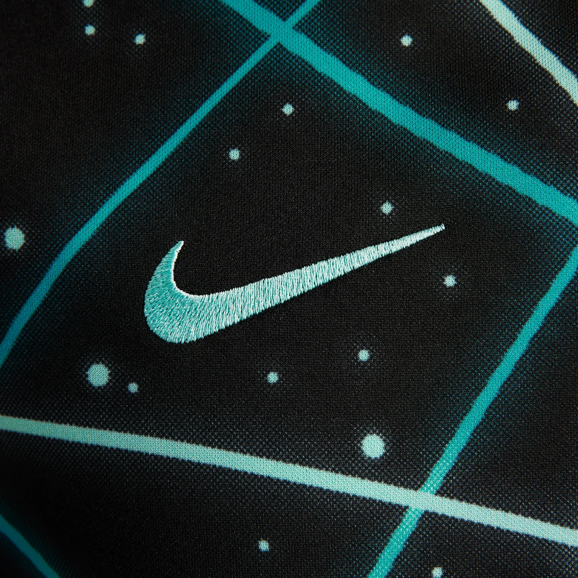 Inter Milan Academy Pro Men's Nike Dri-FIT Football Pre-Match Short-Sleeve Top - Black - Sustainable Materials