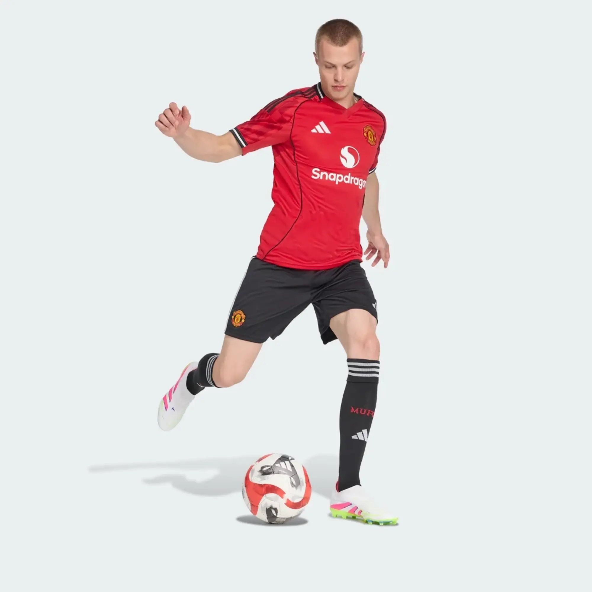 adidas Manchester United 25/26 Home Shorts