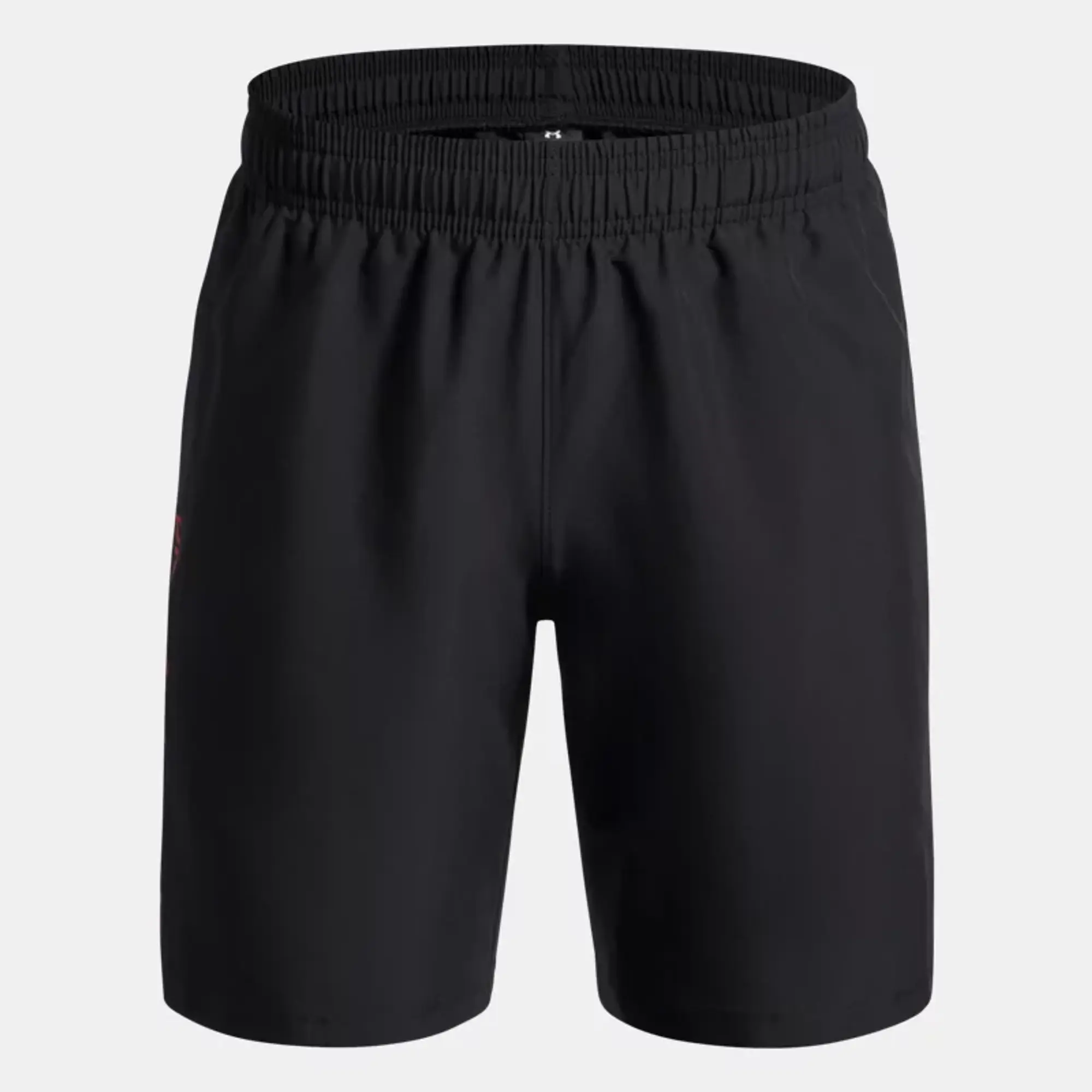 Under Armour  Tech™ Woven Wordmark Boys' Shorts Black / Racer Red YLG (59 - 63 in)