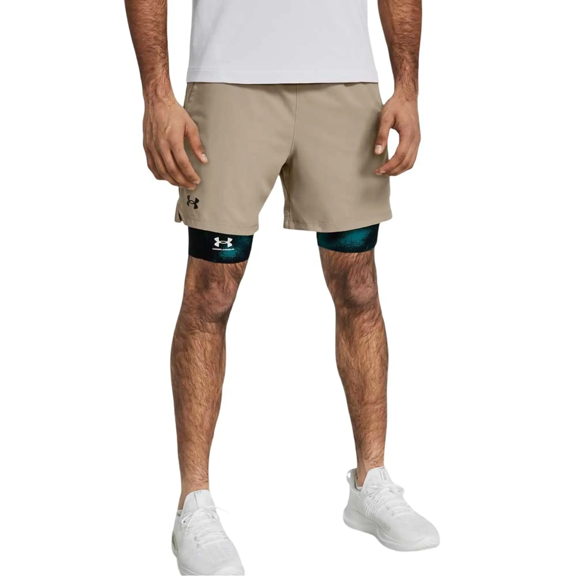 Under Armour  Vanish Woven Men's 6 Shorts Timberwolf Taupe / Black XXL