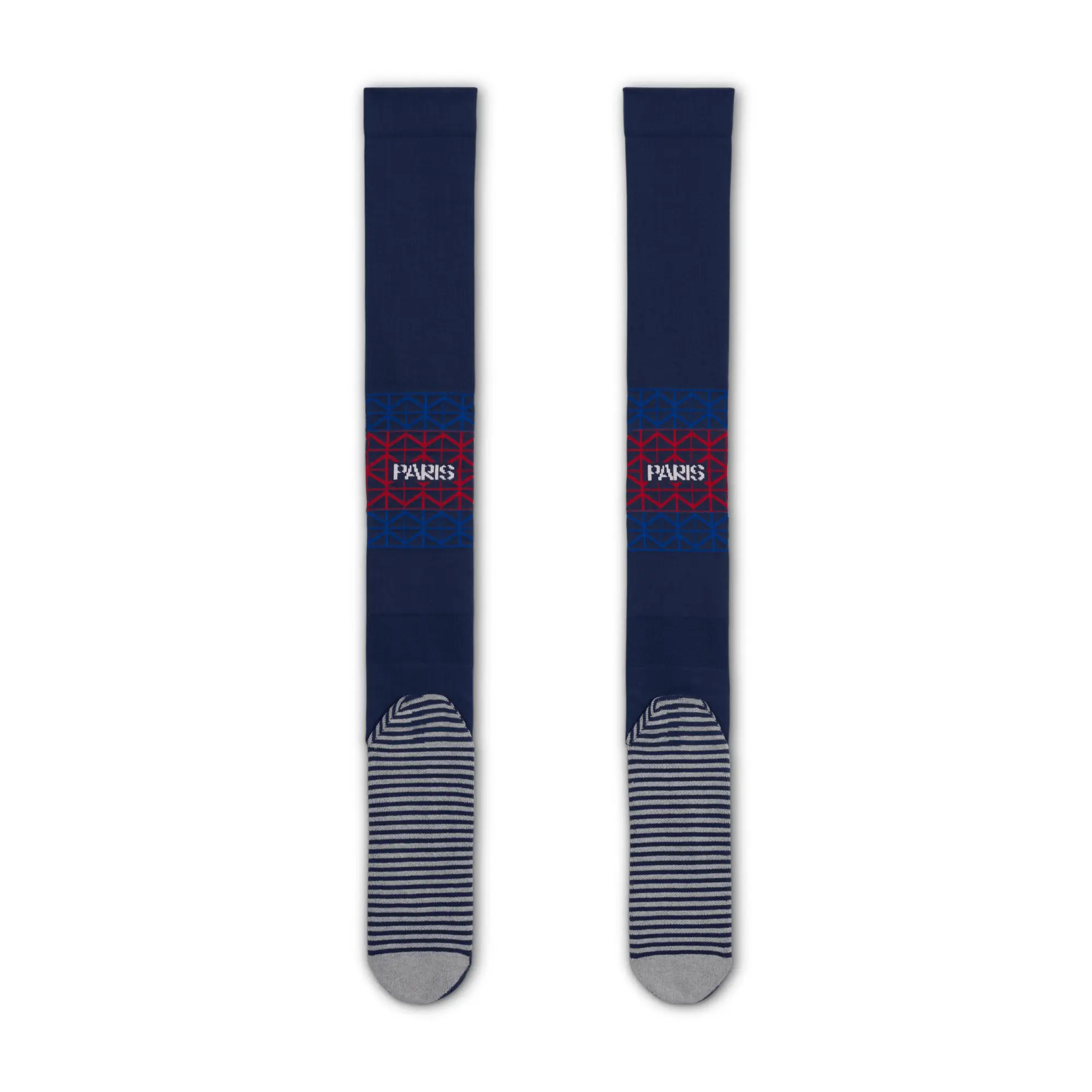Paris Saint-Germain Strike Home Nike Dri-FIT Football Knee-High Socks - Blue - Sustainable Materials