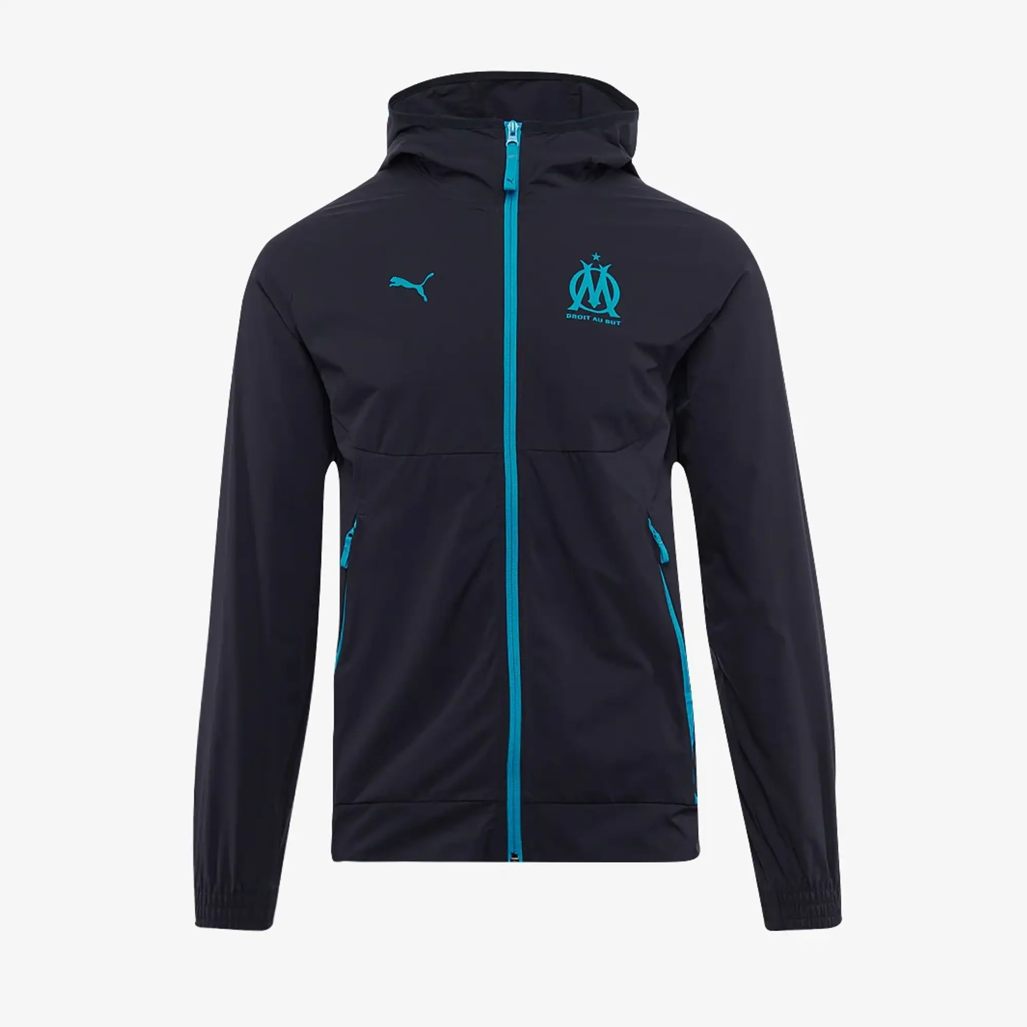 Puma Olympique Marseille 25 26 Pre Match Woven Jacket