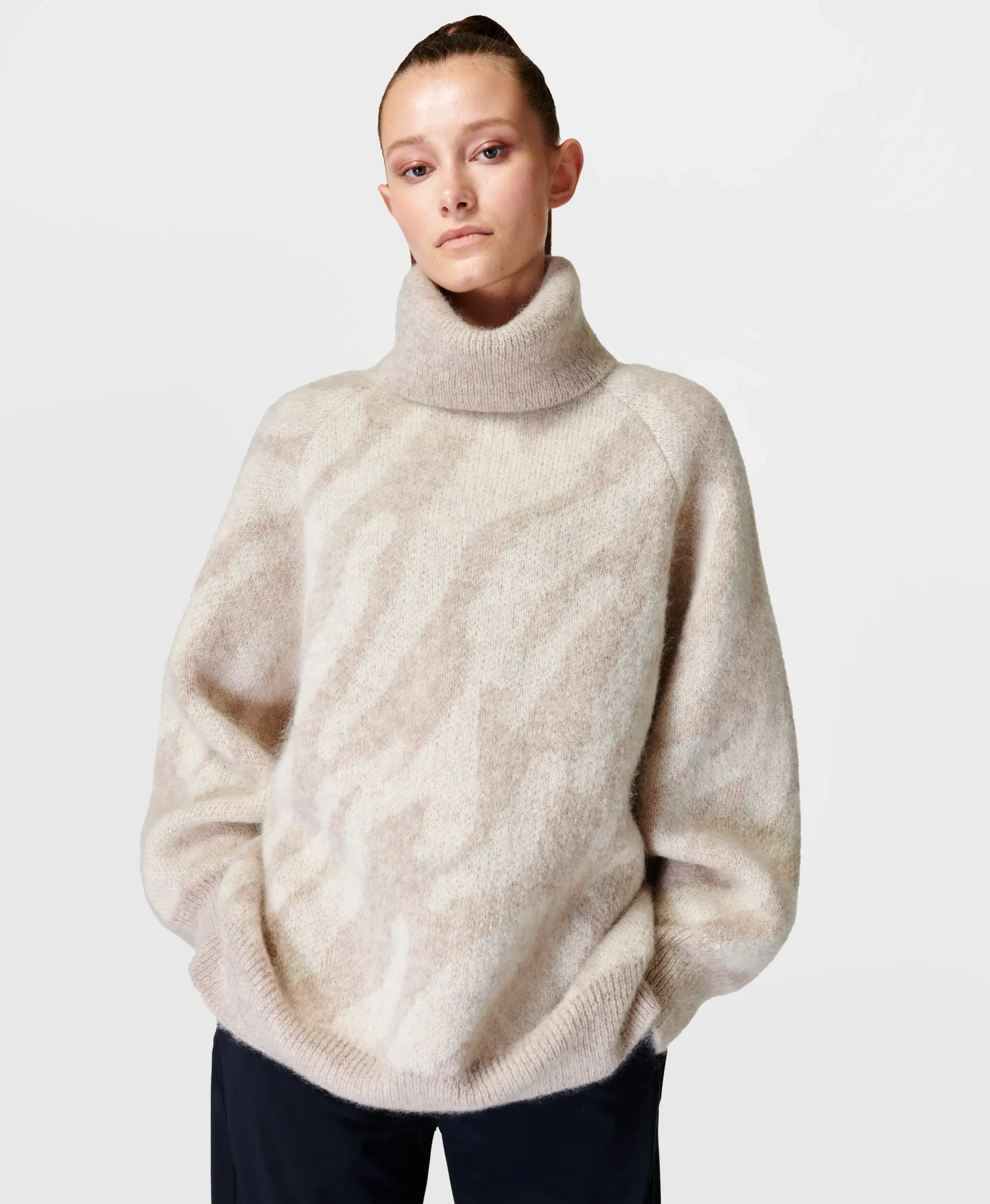 Graphic Zebra Sweater