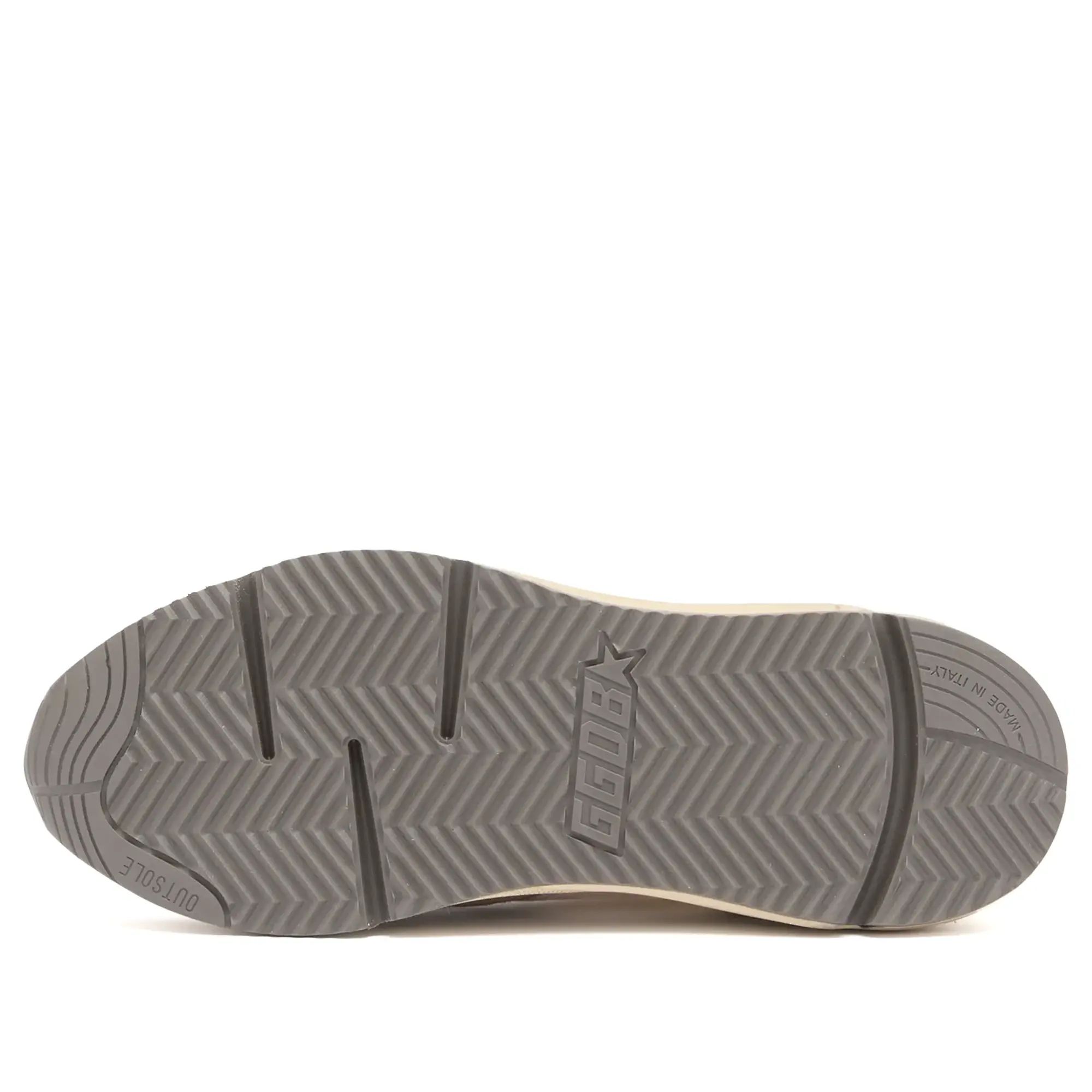 Golden Goose Women's Running Sole Optic White/Grey/Rock Phyton