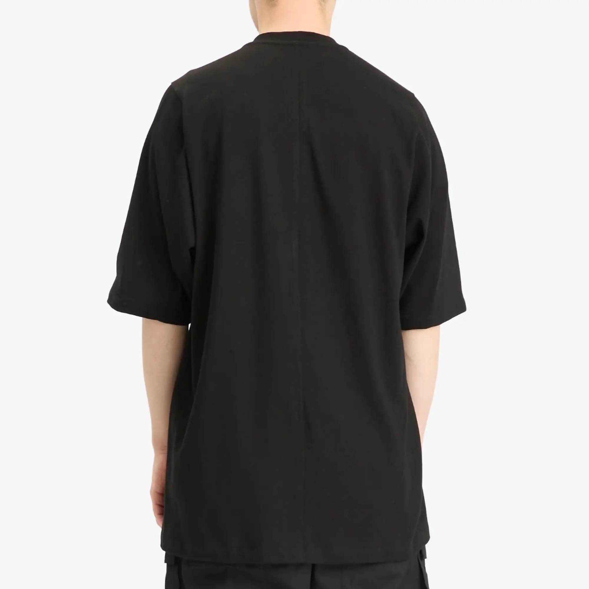 Rick Owens Men's Eyelet Jumbo T-Shirt Black