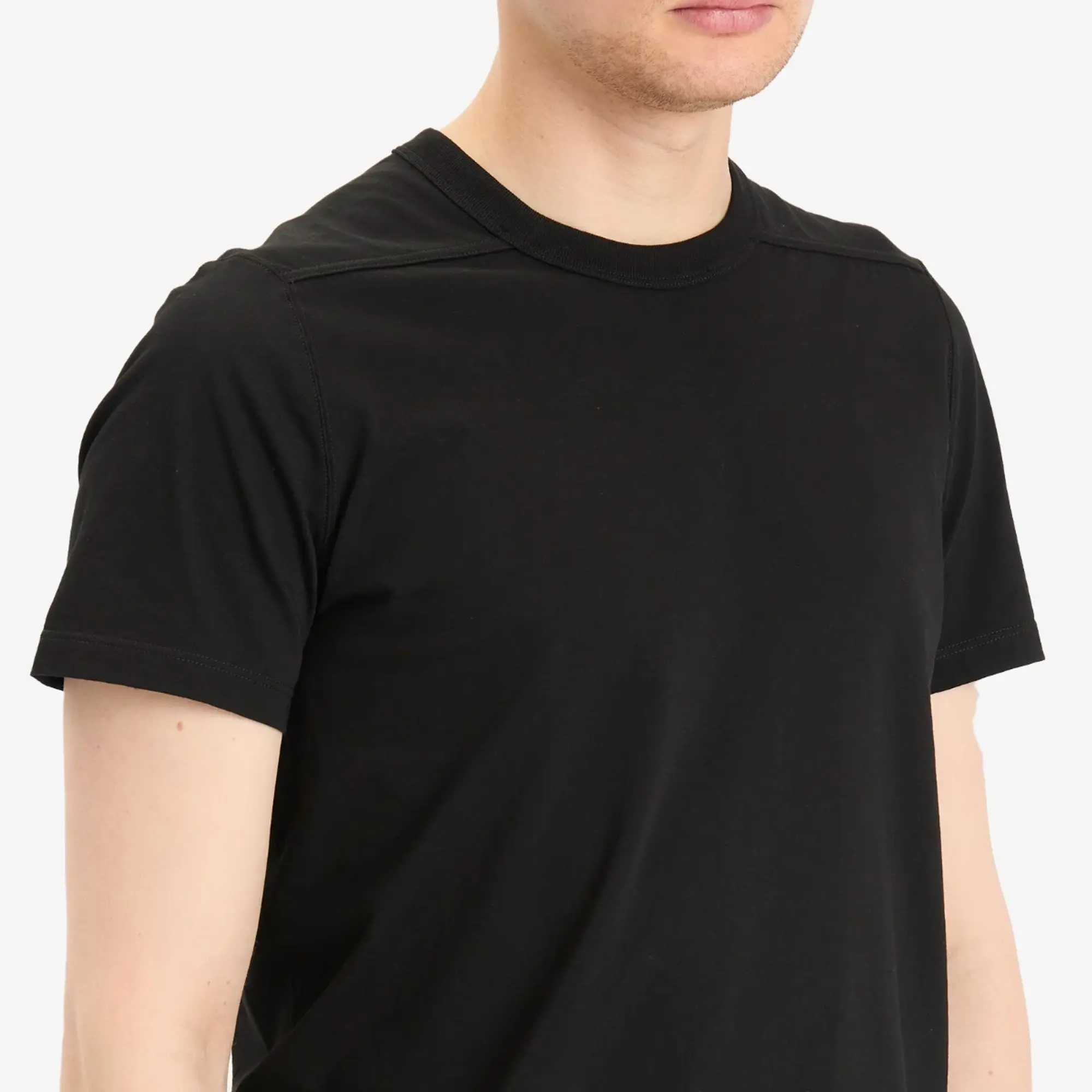 Rick Owens Men's Short Level T-Shirt Black