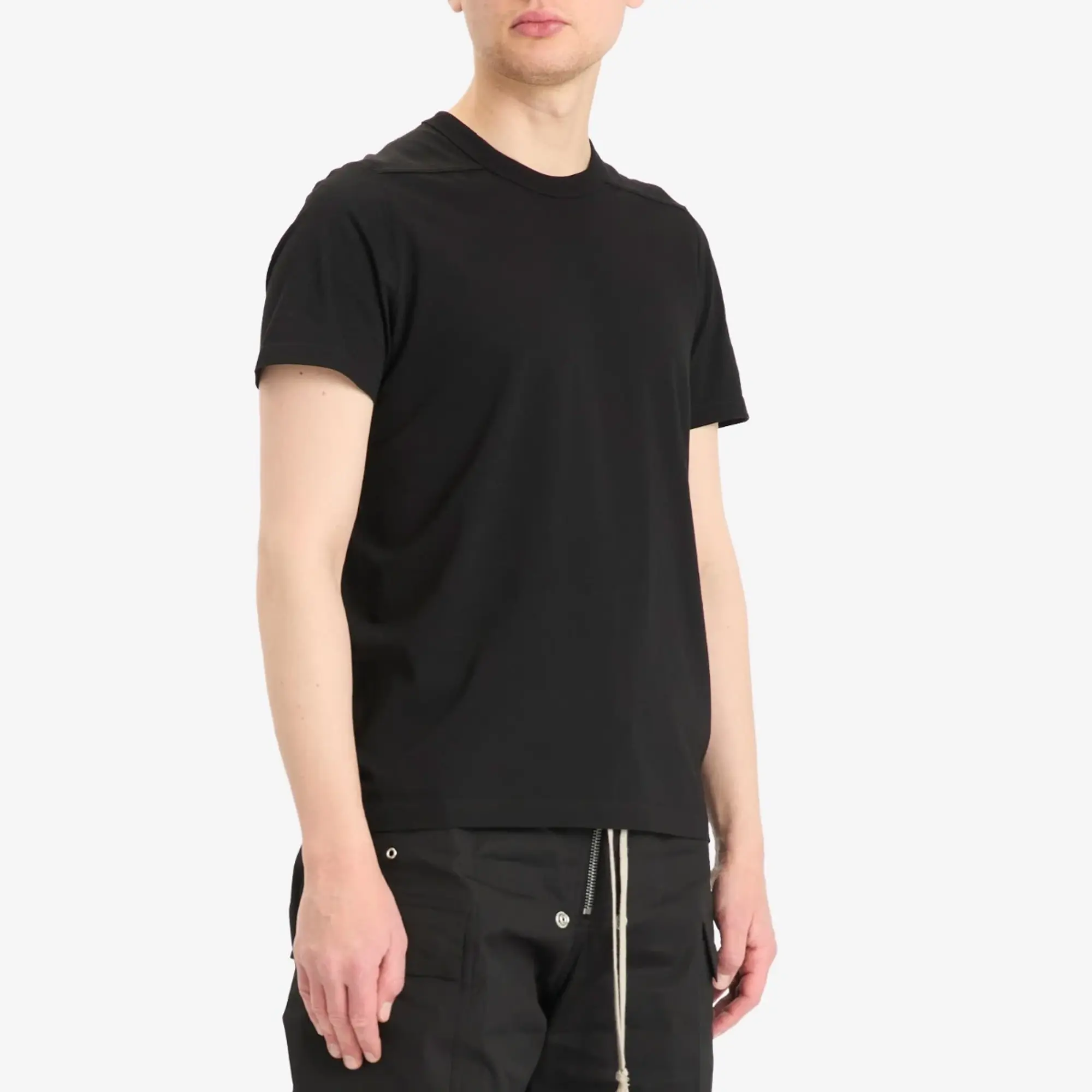 Rick Owens Men's Short Level T-Shirt Black