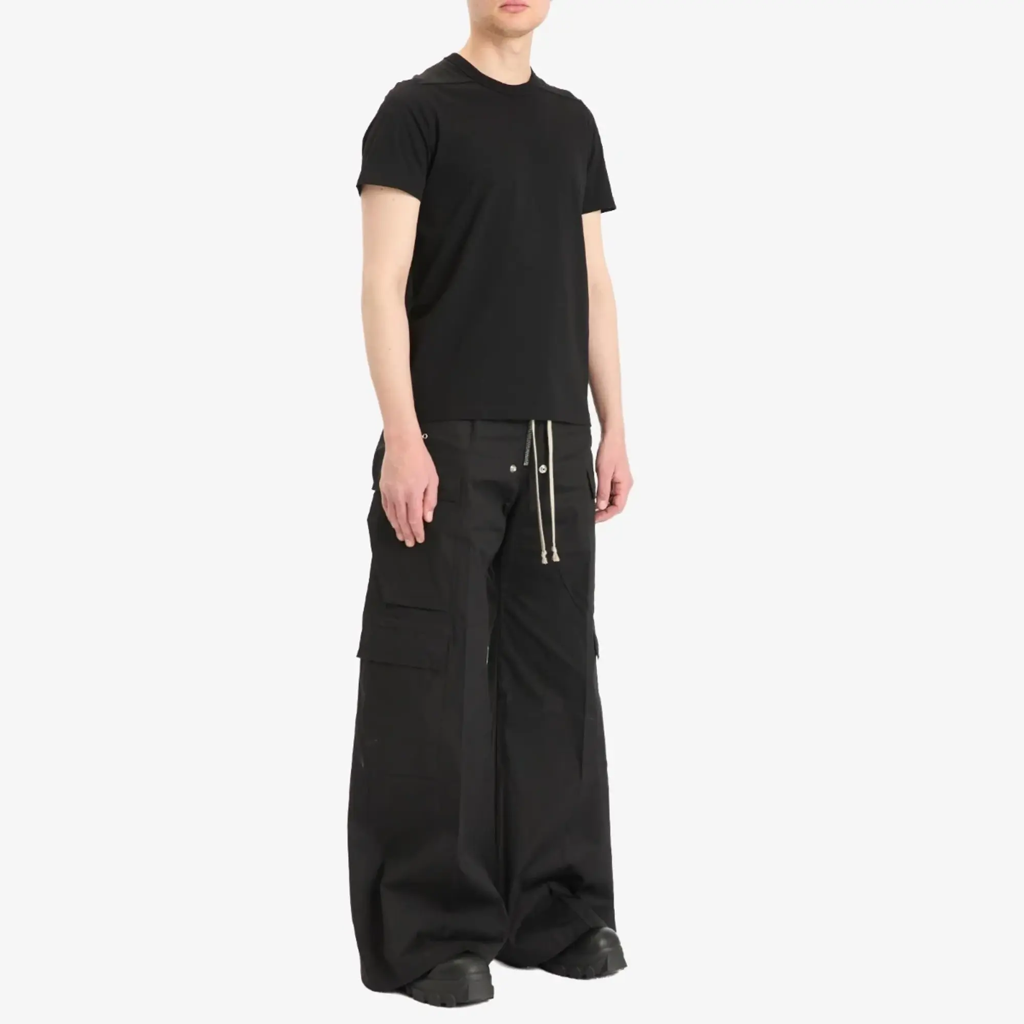Rick Owens Men's Short Level T-Shirt Black