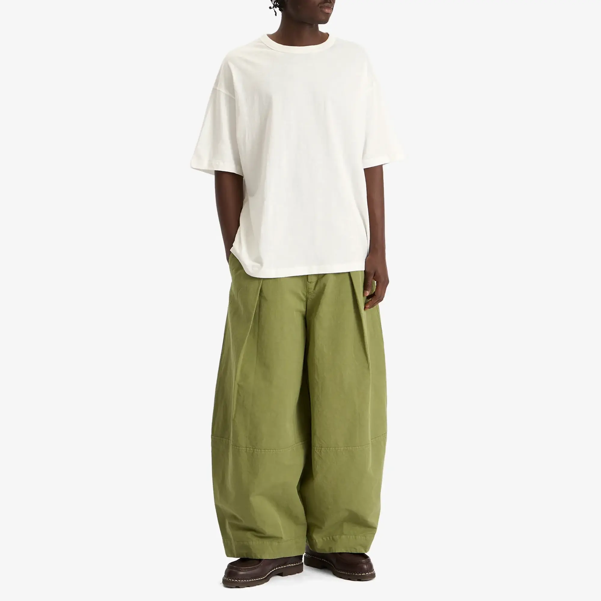 YMC Men's Deadbeat Trouser Green