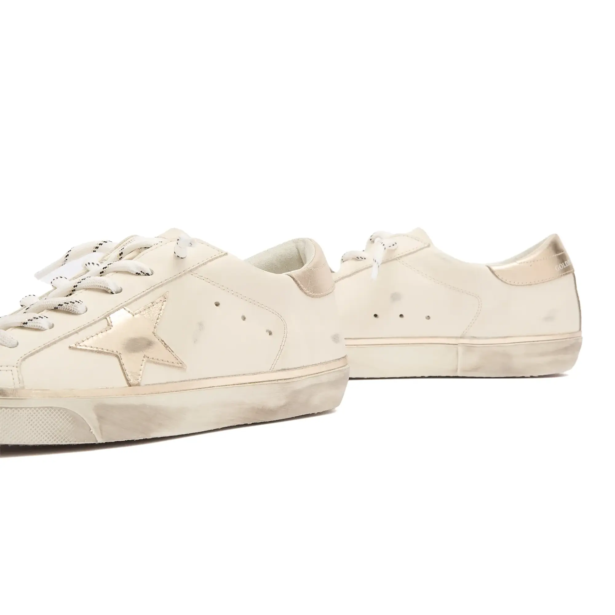 Golden Goose Women's Super Star Sneaker Optic White/Platinum