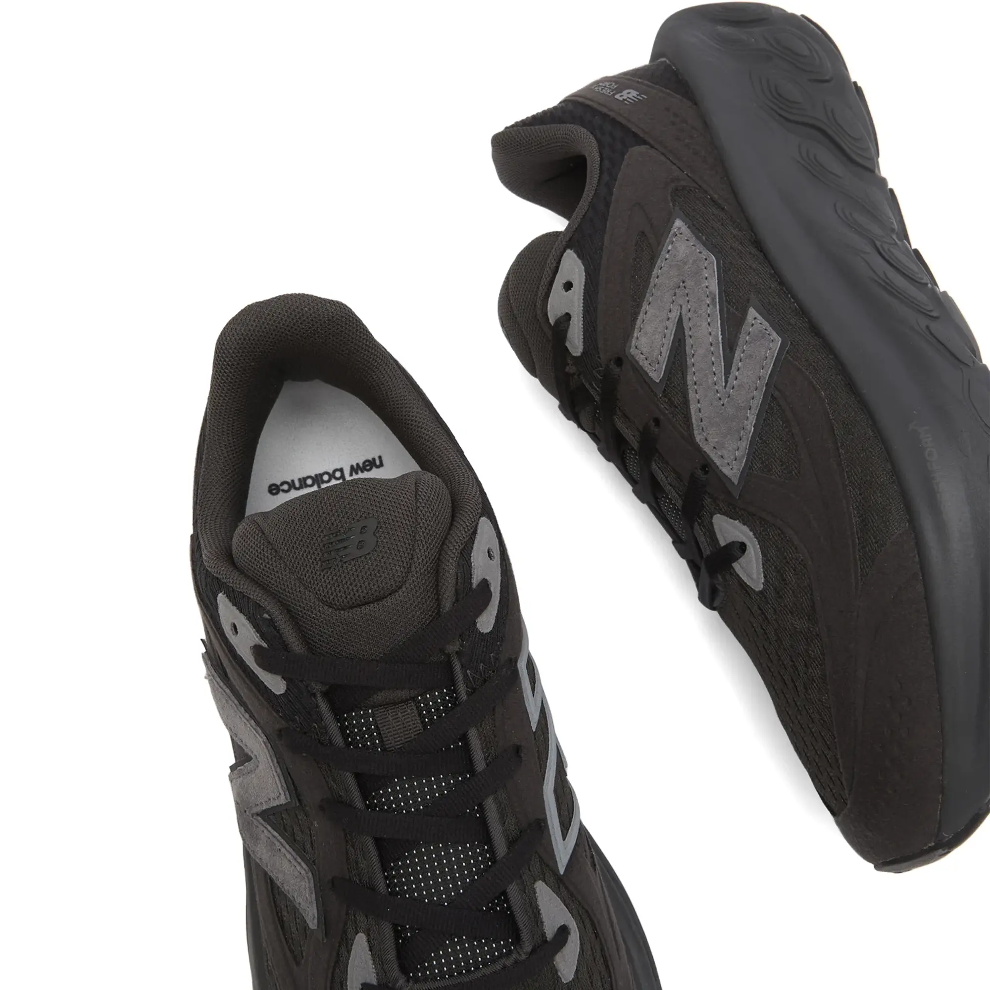 New Balance Fresh Foam Sneaker Black Cement