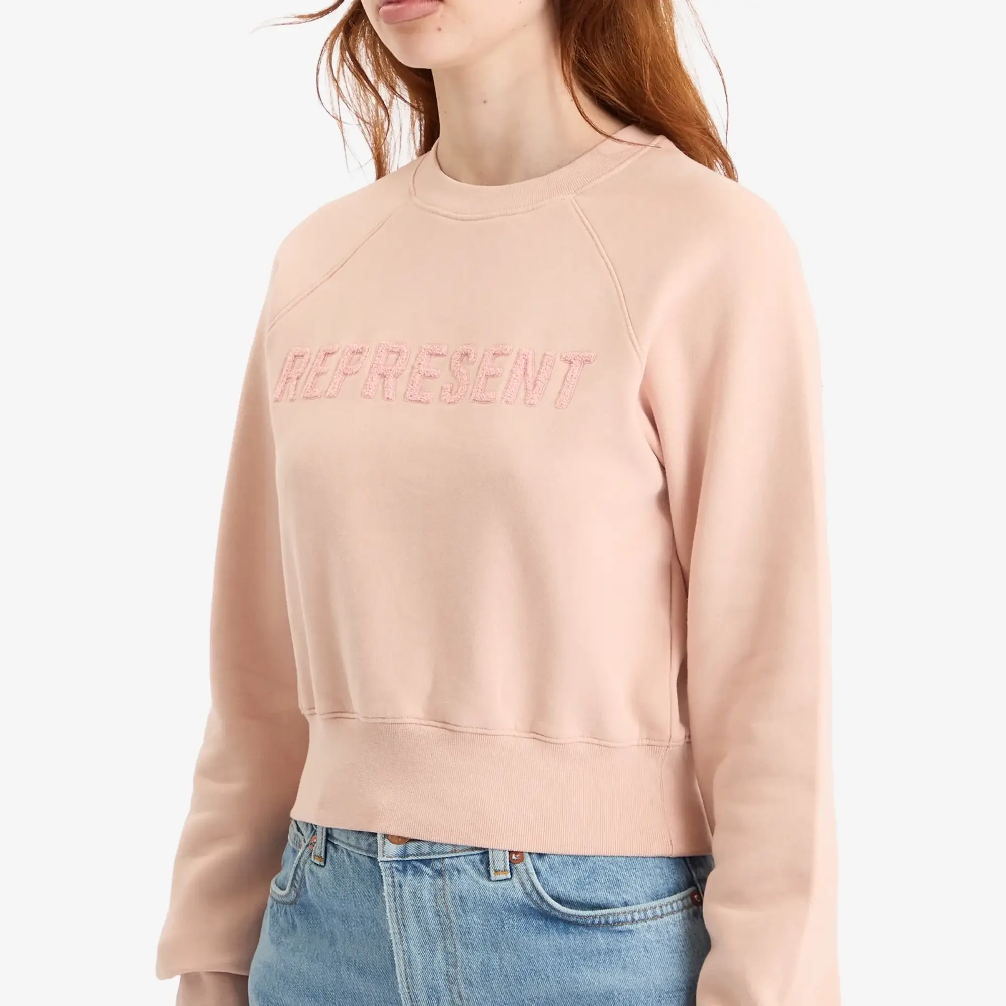 Represent Women's Fly Micro Sweatshirt Rose Quartz