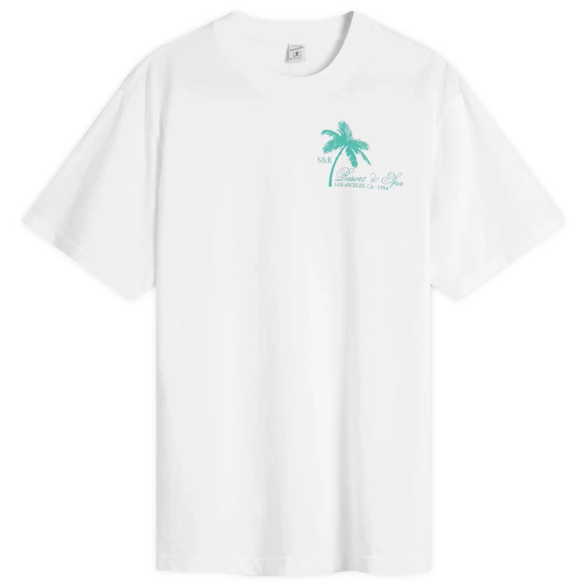 Sporty & Rich Women's Palms T-Shirt White