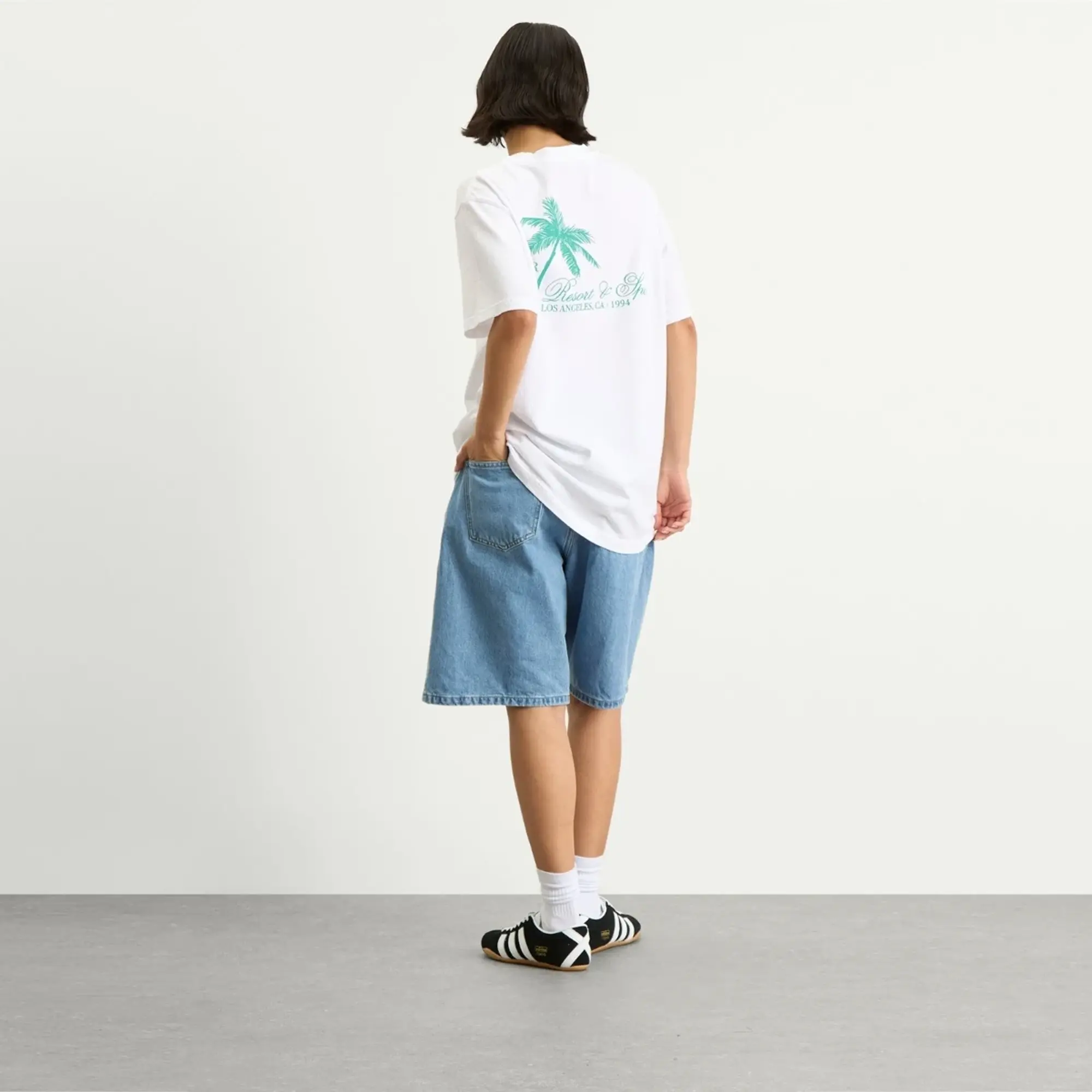 Sporty & Rich Women's Palms T-Shirt White