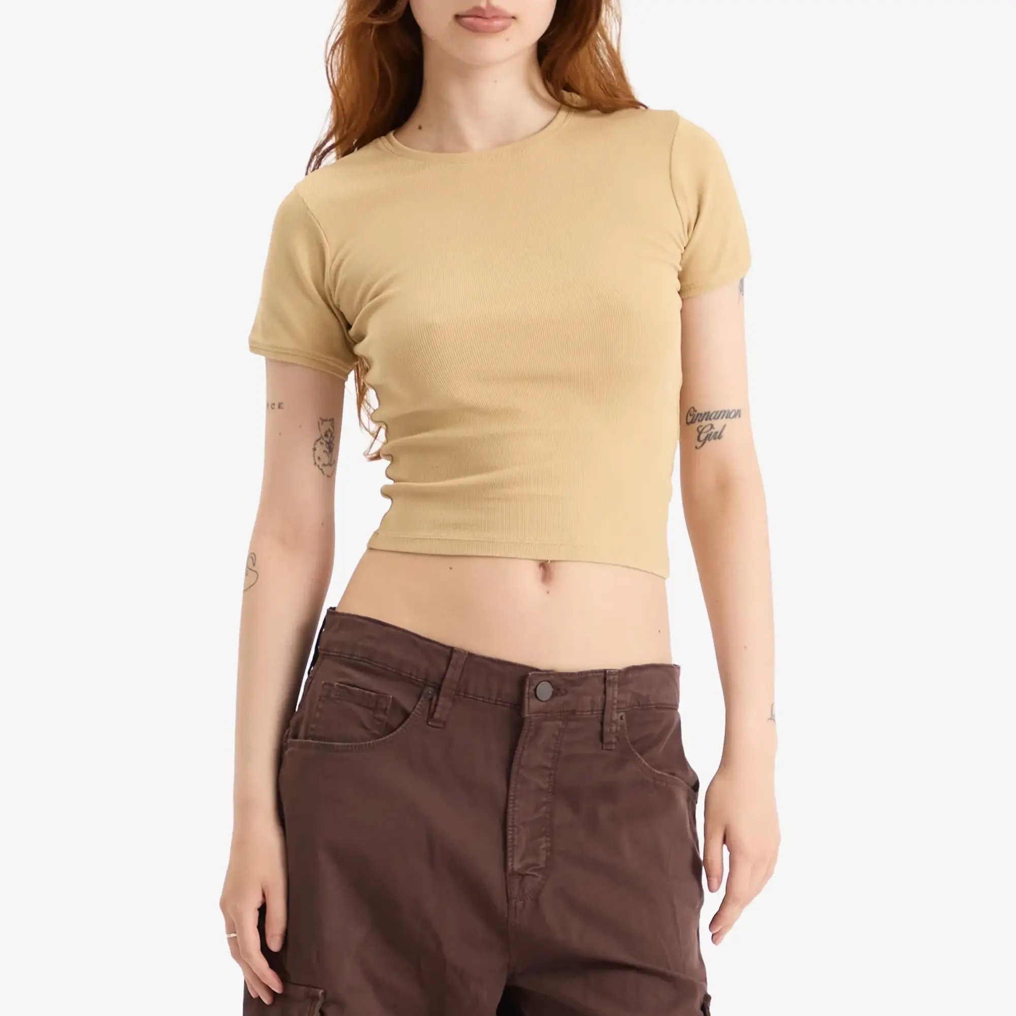 Represent Women's Initial Baby T-Shirt Iced Coffee
