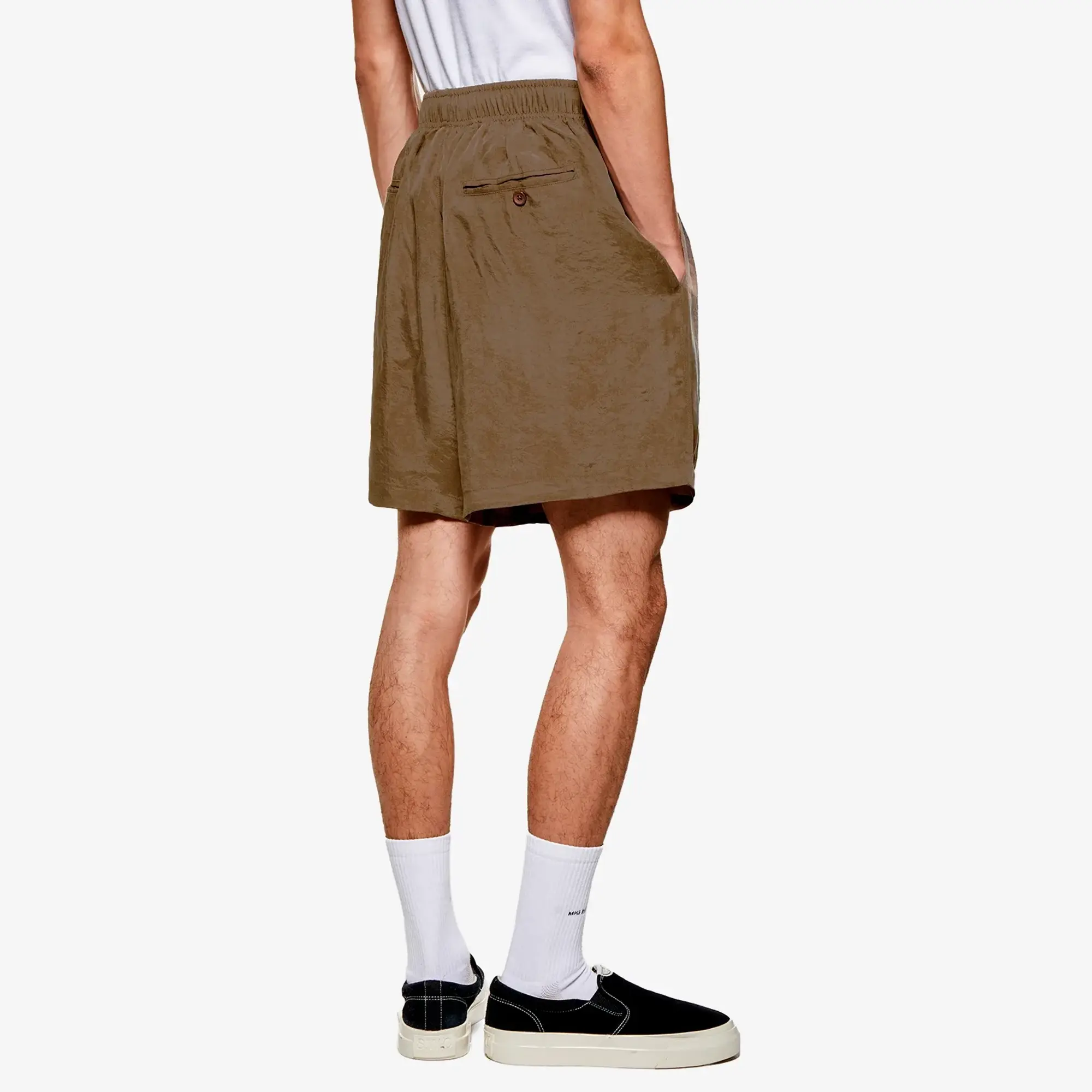 MKI Men's Sandwash Cupro Shorts Brown