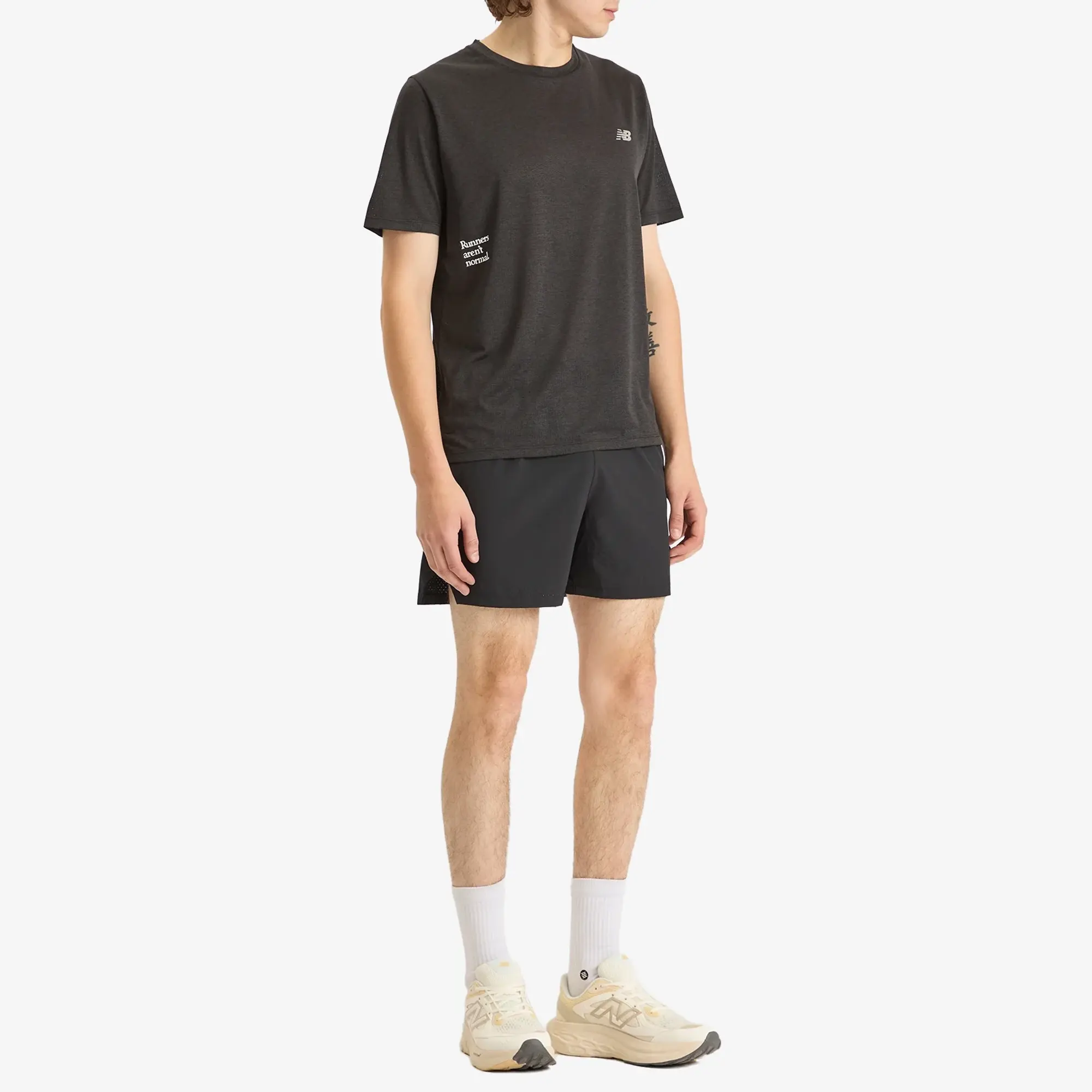New Balance RAN Graphic T-Shirt Black