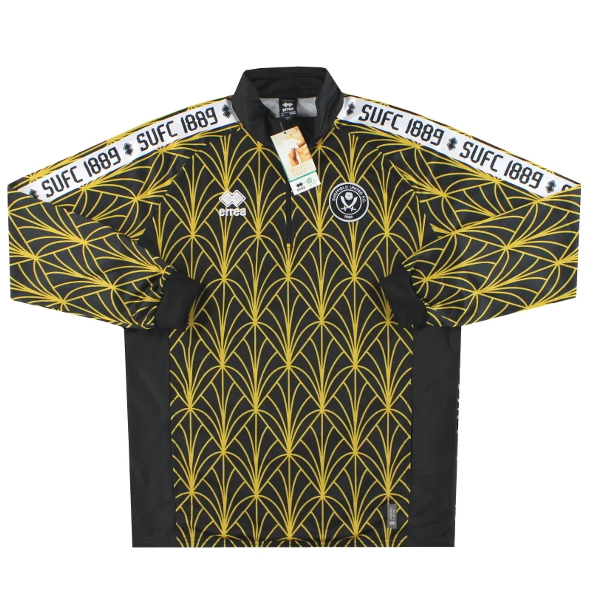 2024-25 Sheffield United Errea Warm Up 1/4 Zip Top *w/tags* XXL - Sheffield United / w/tags / XXL