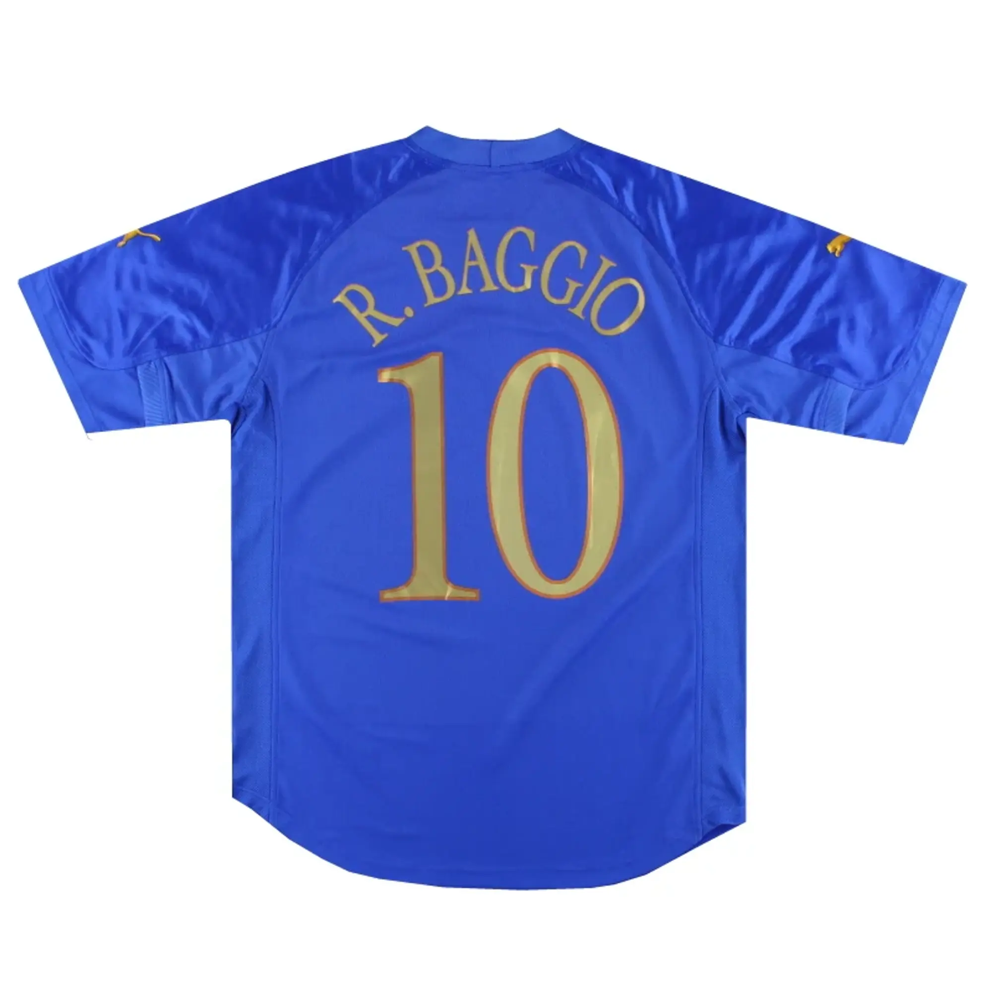 2004-06 Italy Puma Home Shirt R.Baggio #10 *w/tags* L - Italy / w/tags / Large