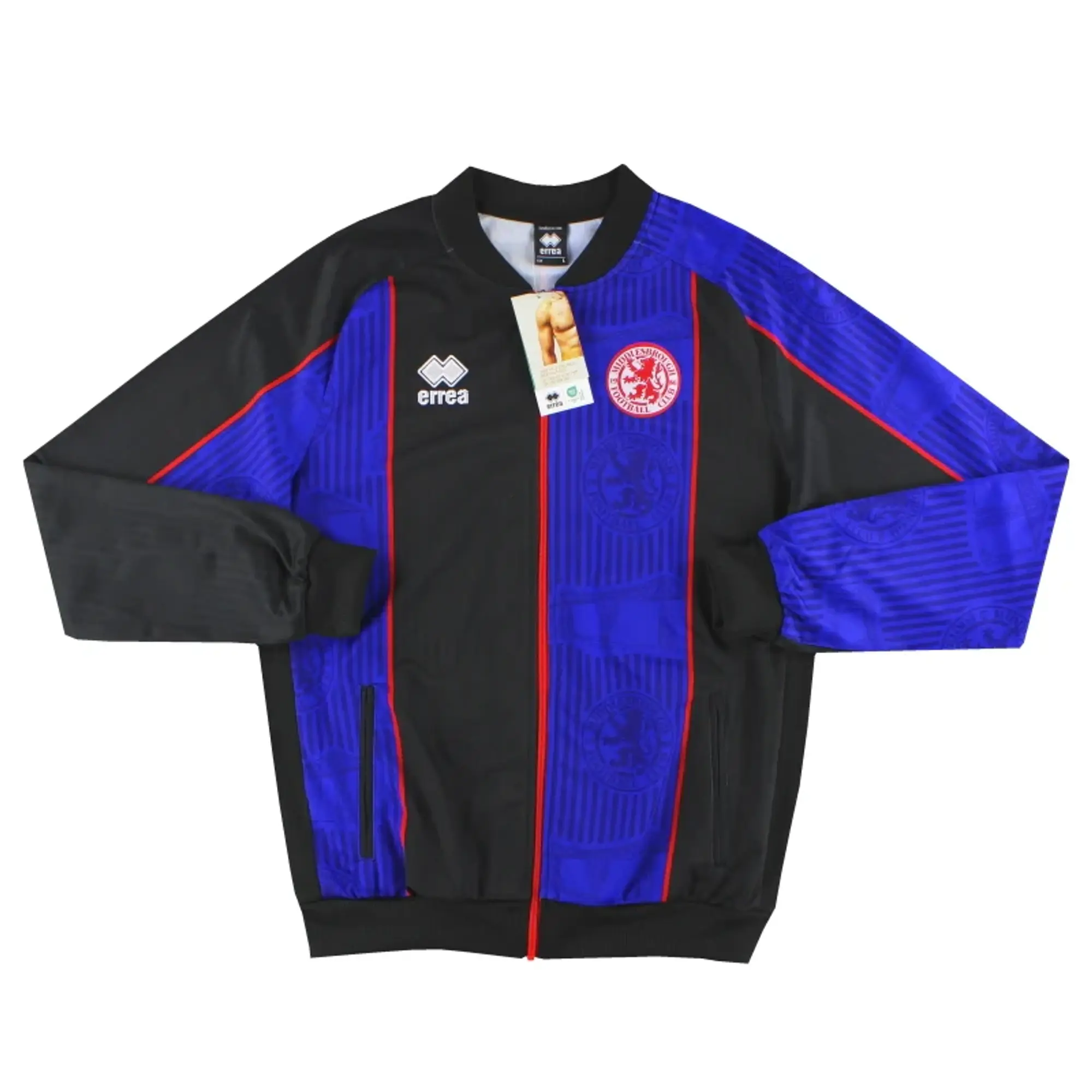 Middlesbrough Errea '95-96' Retro Walkout Jacket *w/tags* - Middlesbrough / w/tags / Large