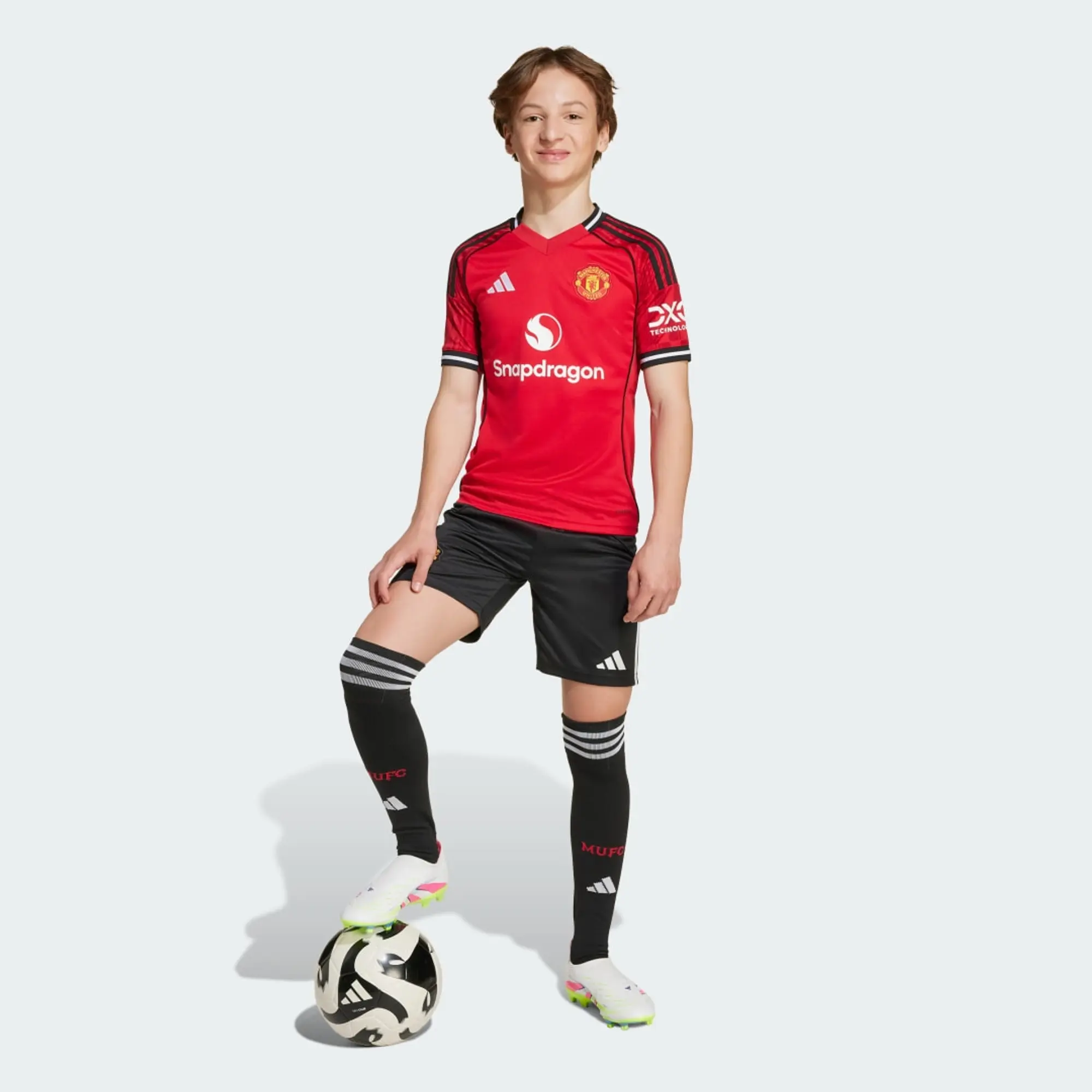 adidas Manchester United 25/26 Home Shorts Kids