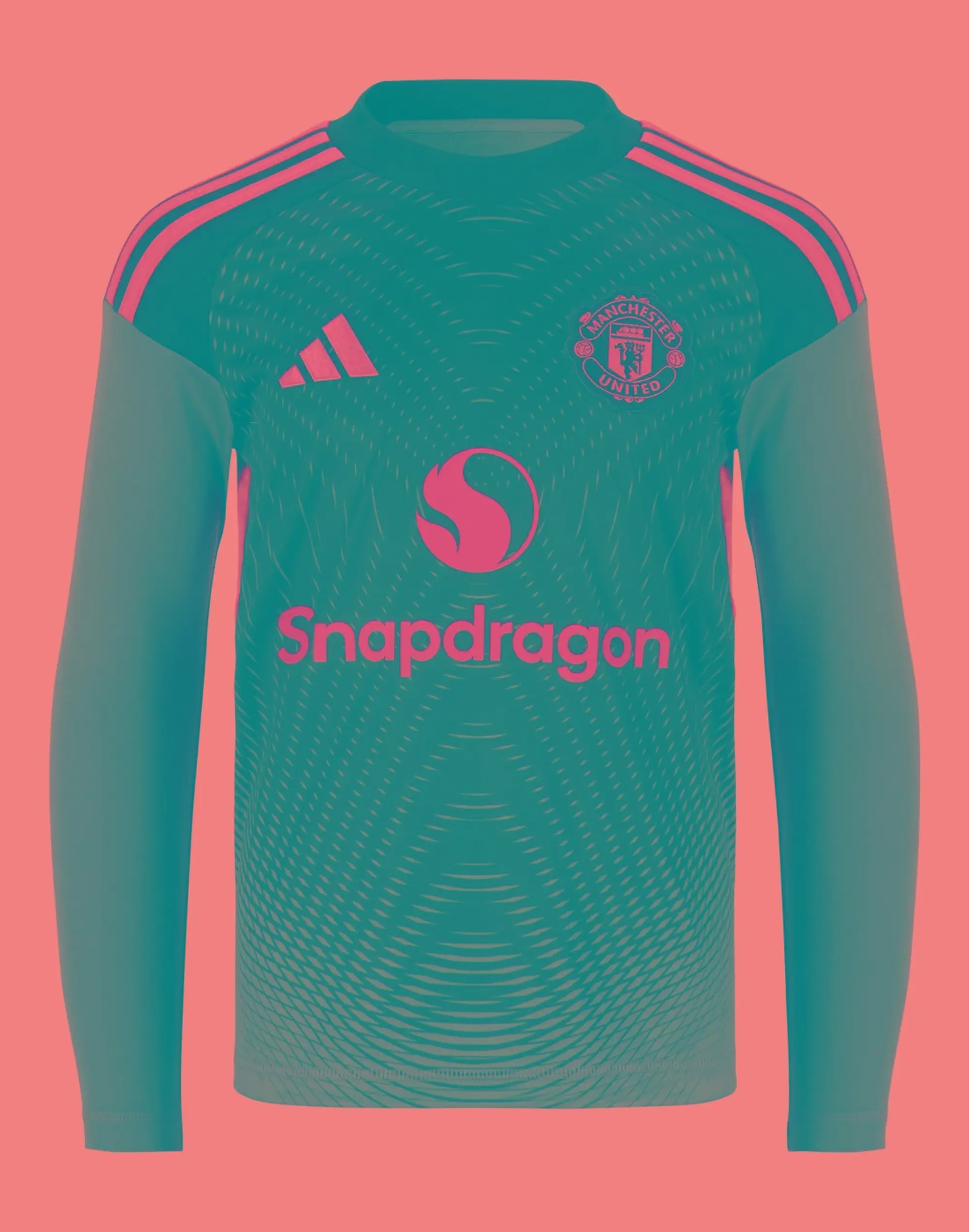 Manchester United Kids 25/26 Goalkeeper Long Sleeve Jersey