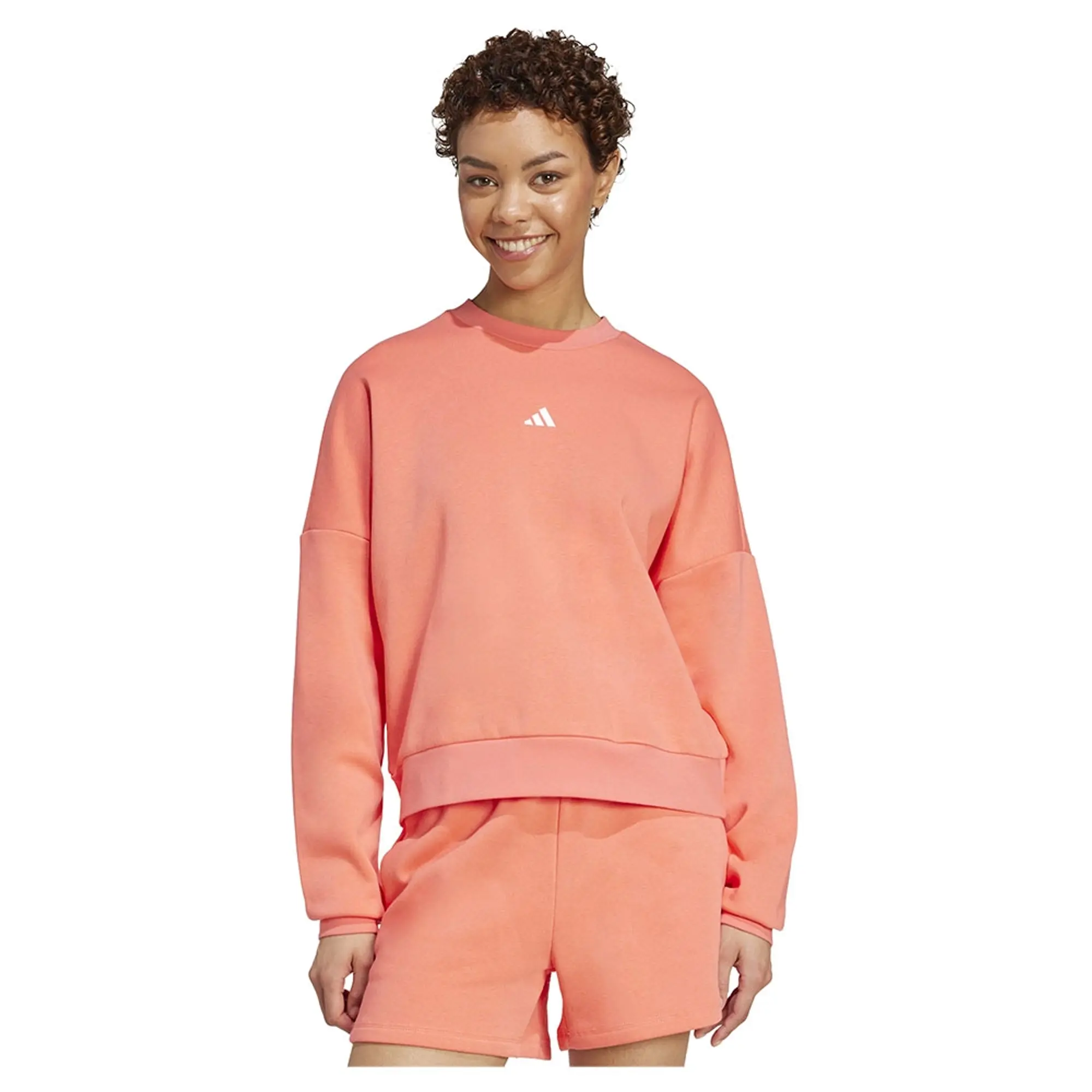 Adidas Essentials Small Logo Feelcozy Sweatshirt