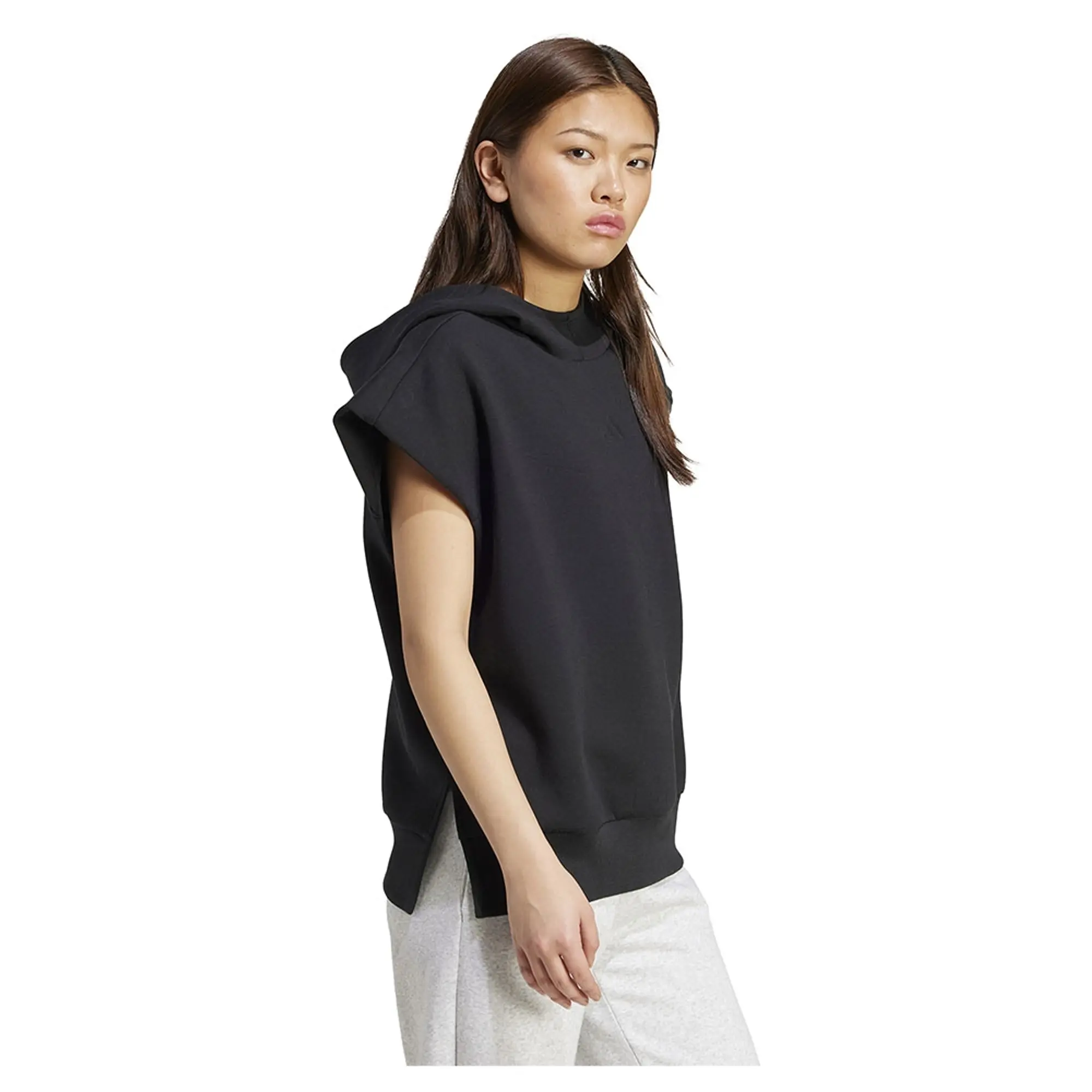 Adidas All Szn Soft Lux Loose Sleeveless Hoodie