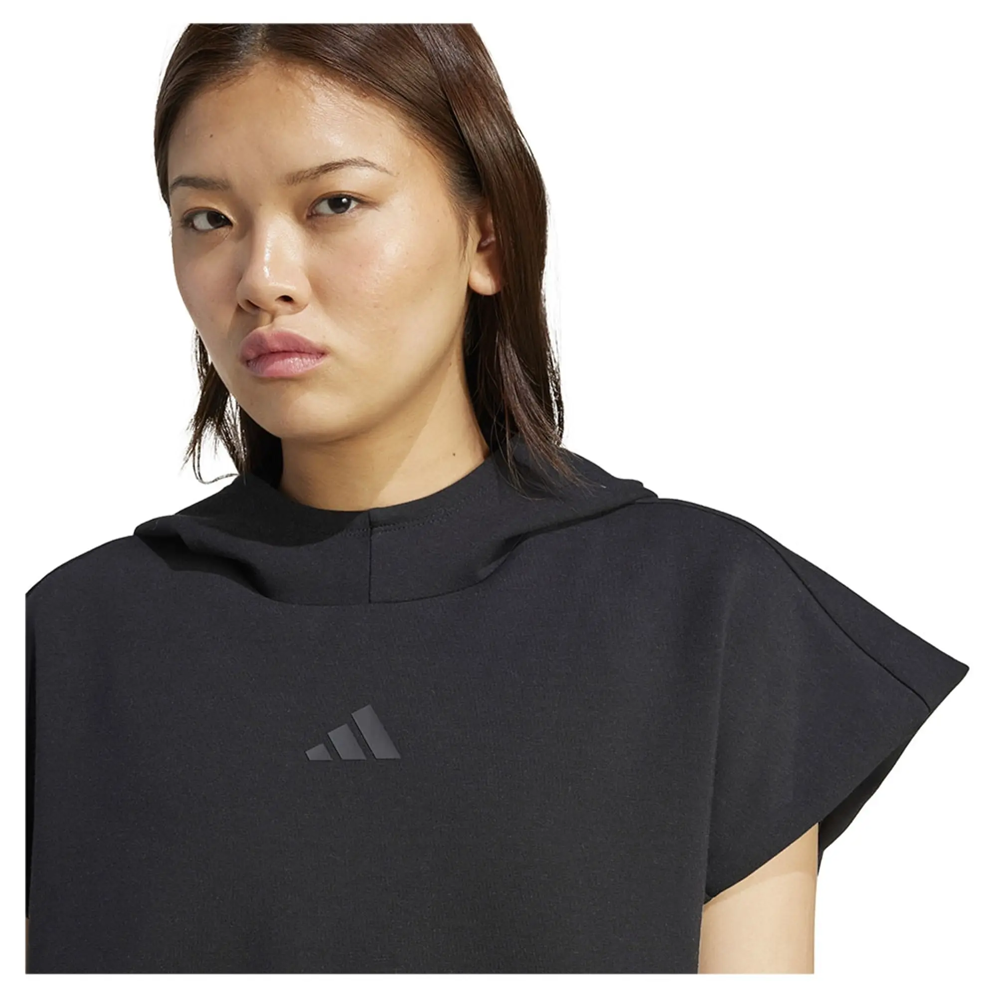Adidas All Szn Soft Lux Loose Sleeveless Hoodie