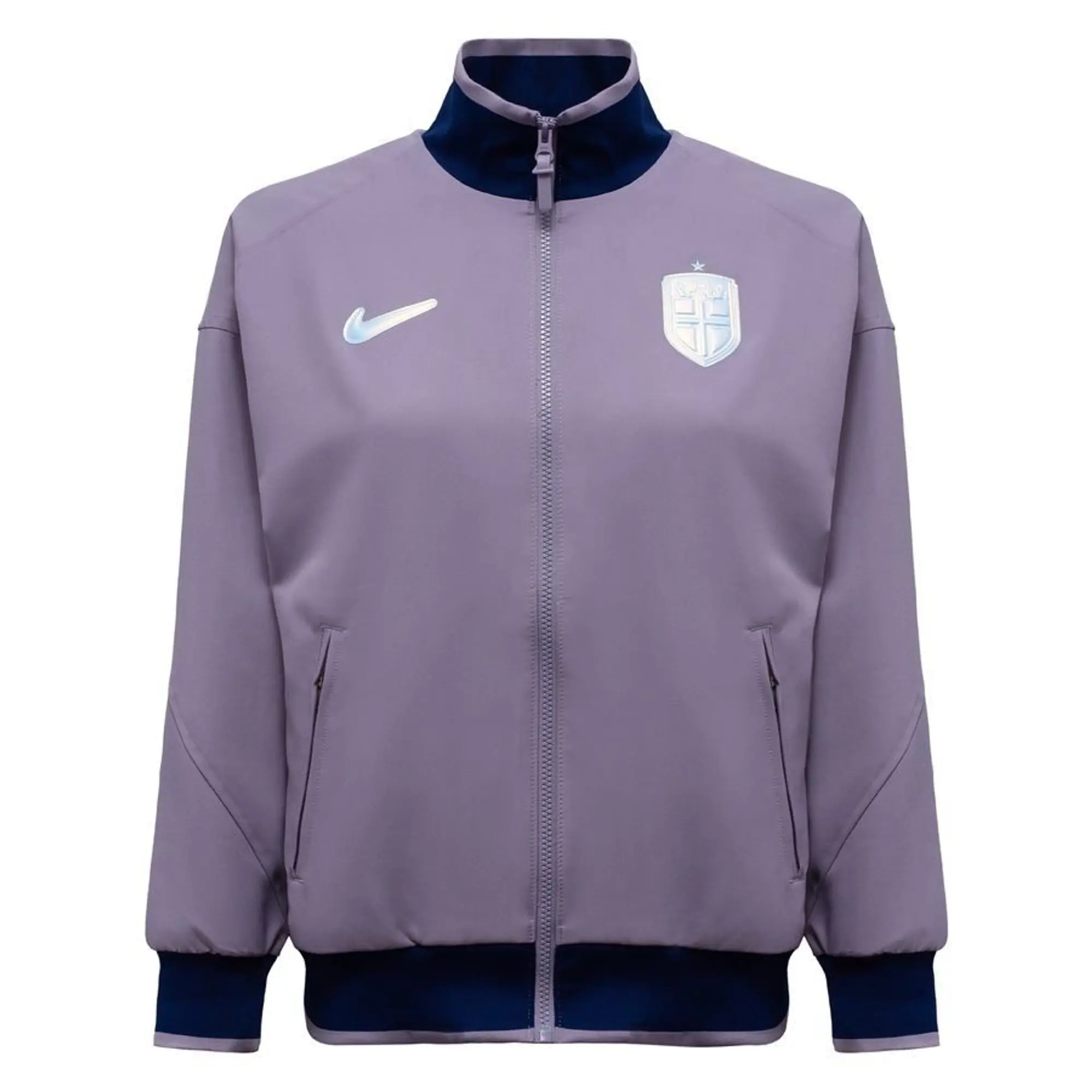 Norway Training Jacket Dri-Fit Strike Anthem - Violet Haze/White Women - ['Purple']