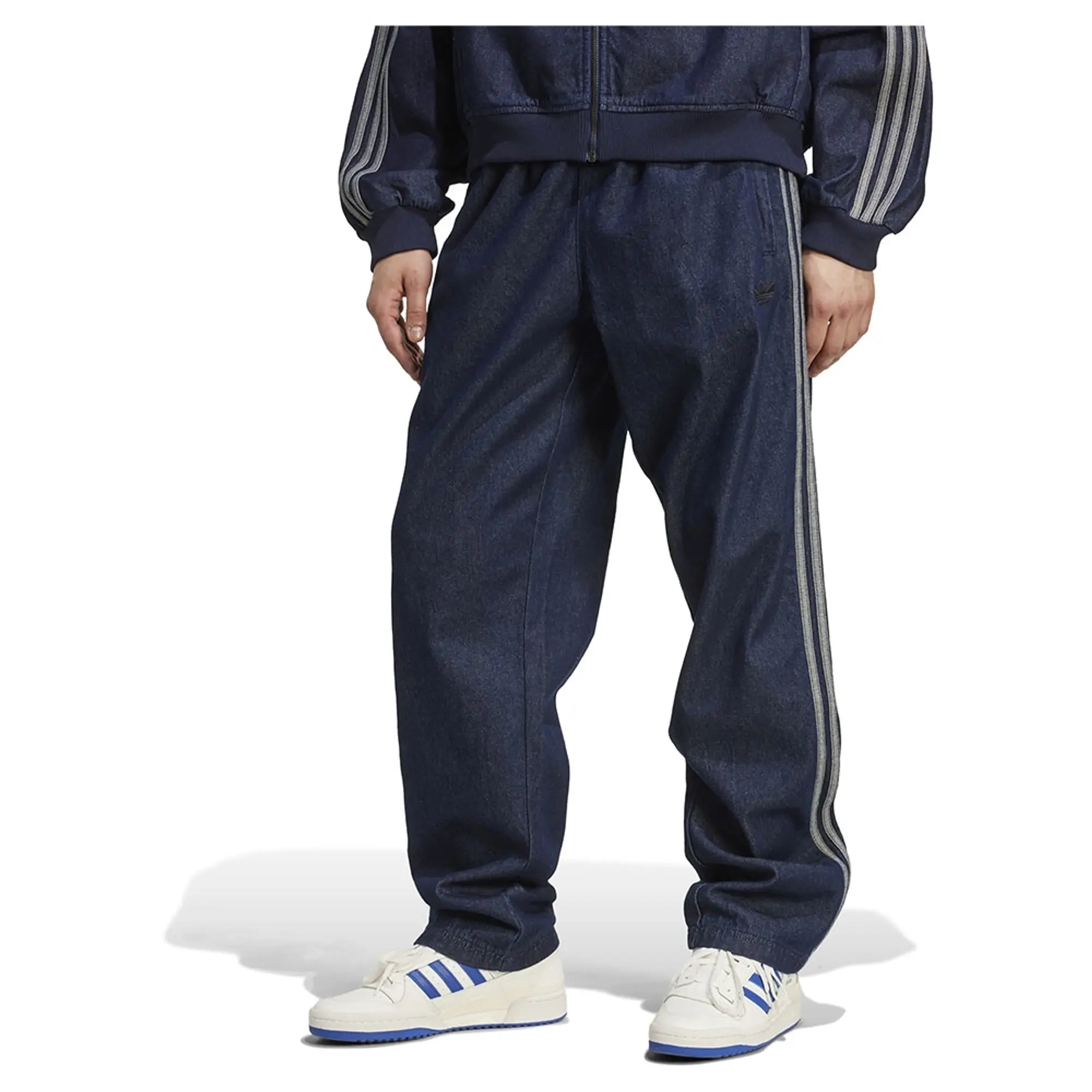 Pants Adidas Adicolor Loose Trackpant Denim Stone Indigo Denim/ Black S