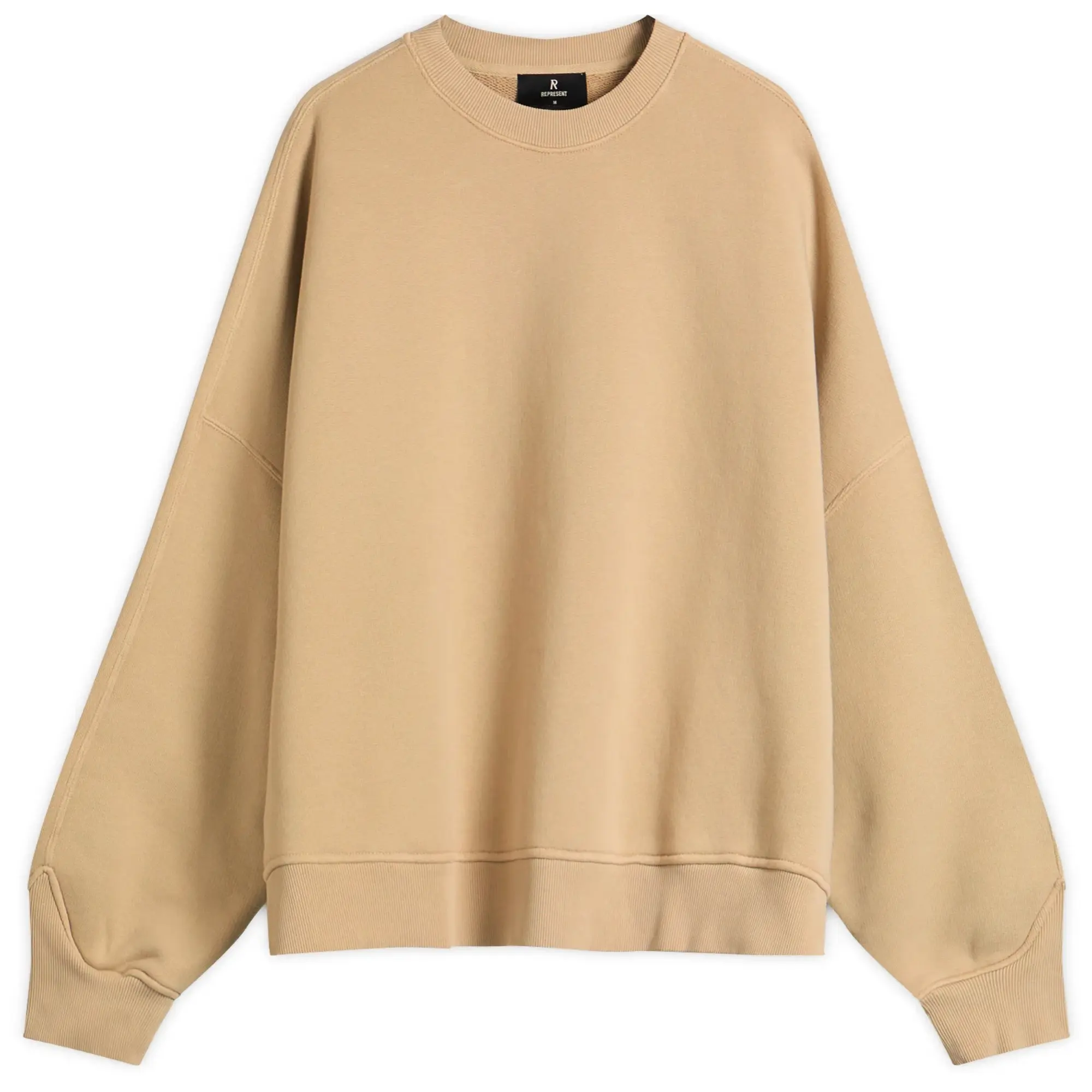 Represent Women's Initial V Notch Sweatshirt Iced Coffee