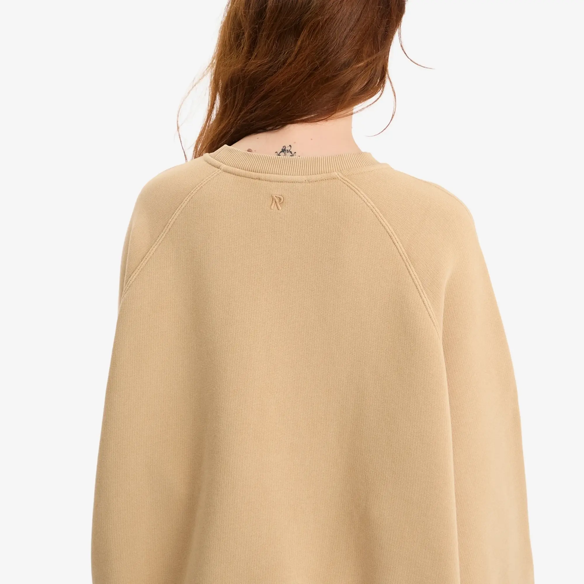 Represent Women's Initial V Notch Sweatshirt Iced Coffee