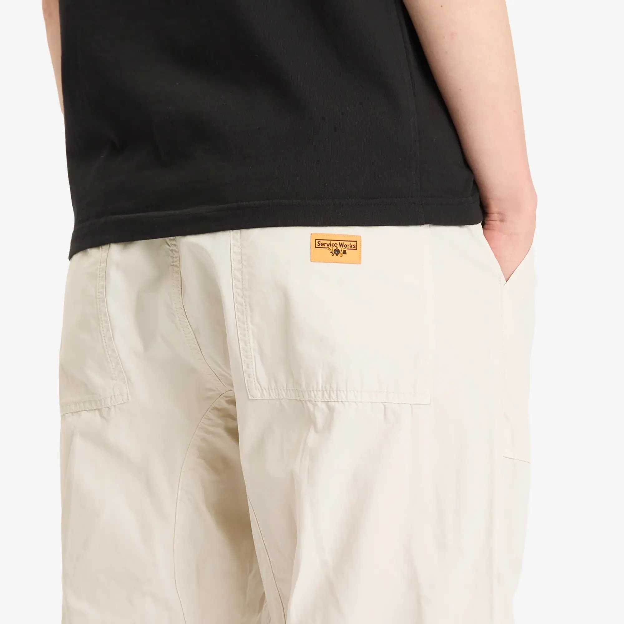Service Works Men's Poplin Chef Pants Salt