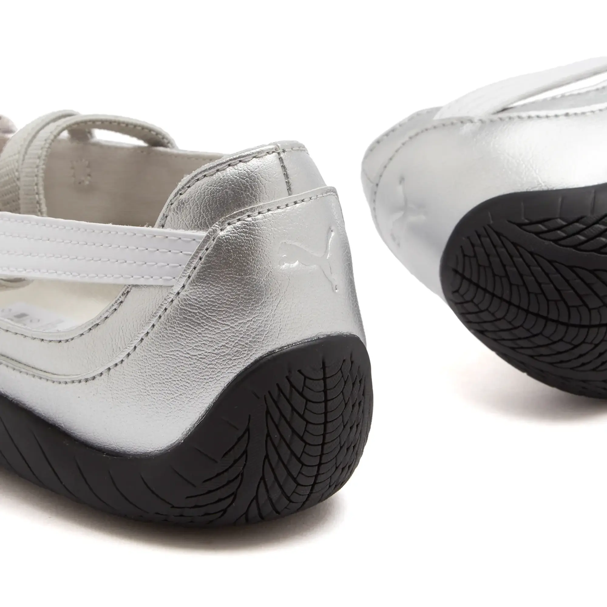 Puma Women's Speedcat Ballet Metallic Wns Puma Women's Silver/Puma Women's White