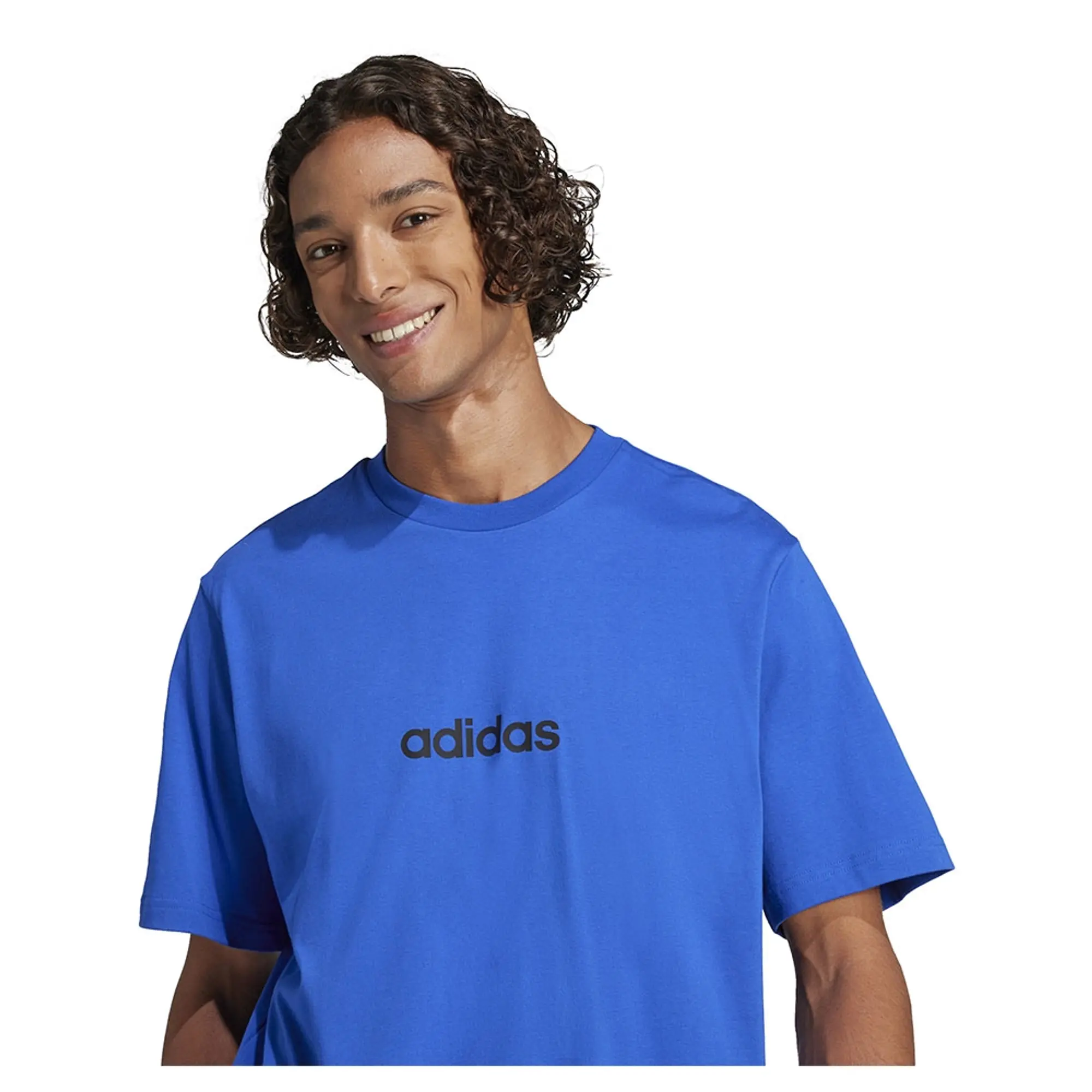 Adidas Essentials Linear Single Jersey Short Sleeve T-shirt