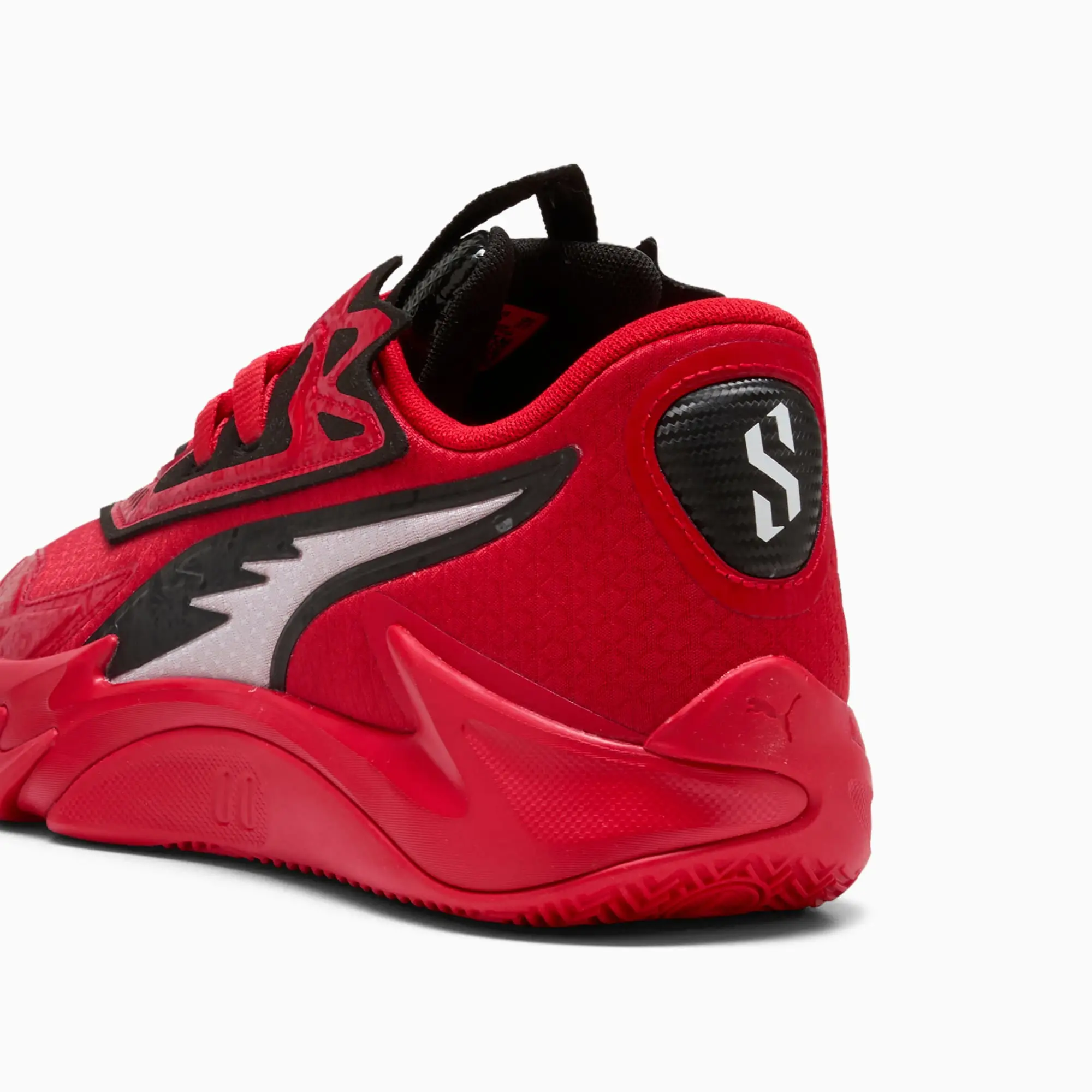 PUMA Scoot Zeros II O.D.D. City Basketball Shoes Unisex, For All Time Red/Black, size 10