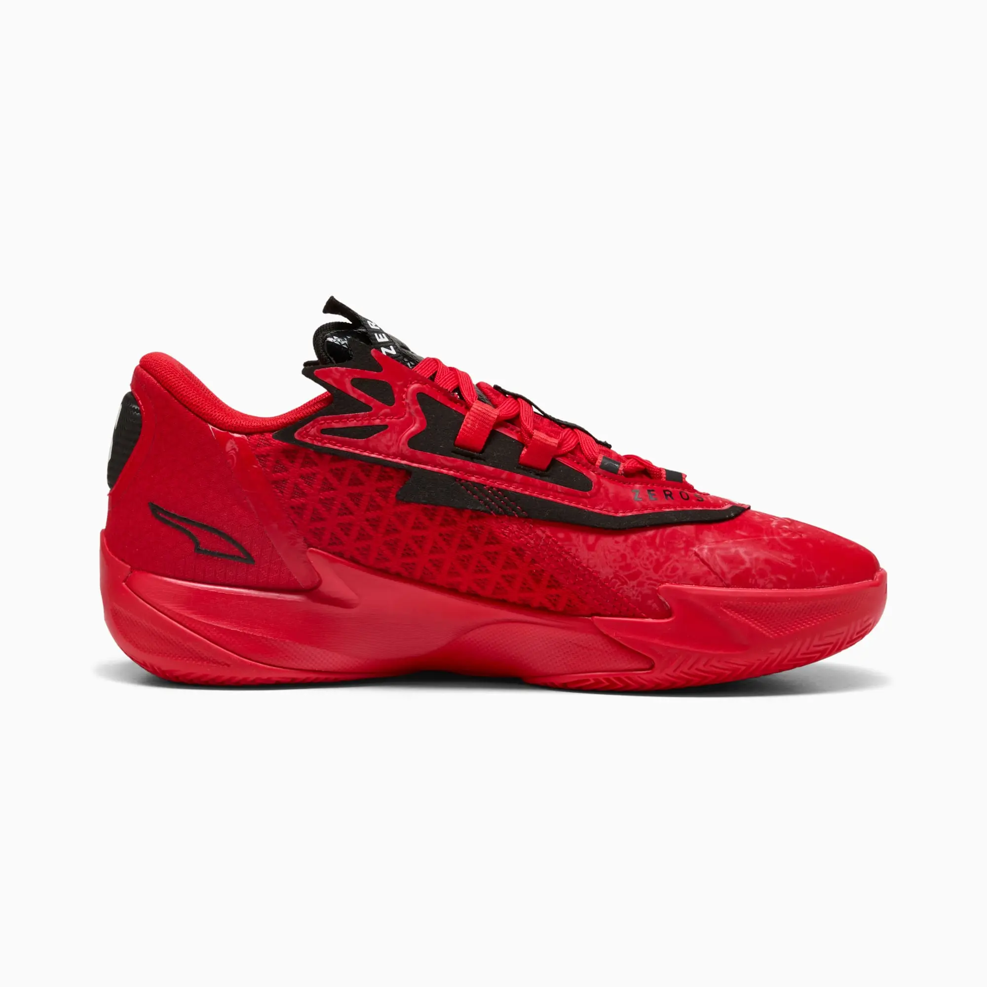 PUMA Scoot Zeros II O.D.D. City Basketball Shoes Unisex, For All Time Red/Black, size 10
