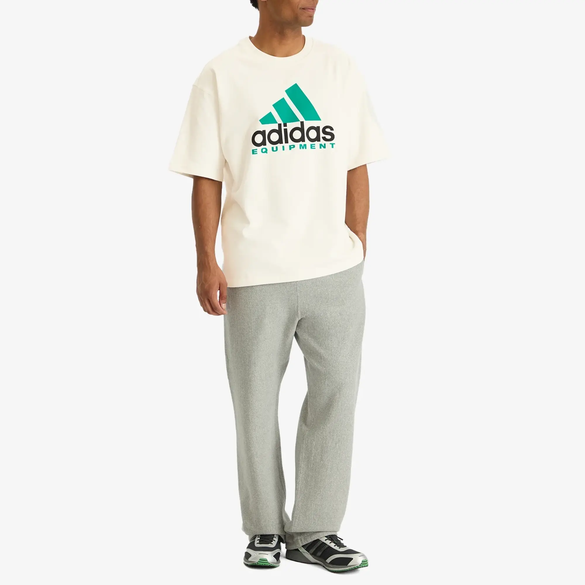 Adidas Men's EQT T-Shirt Cloud White