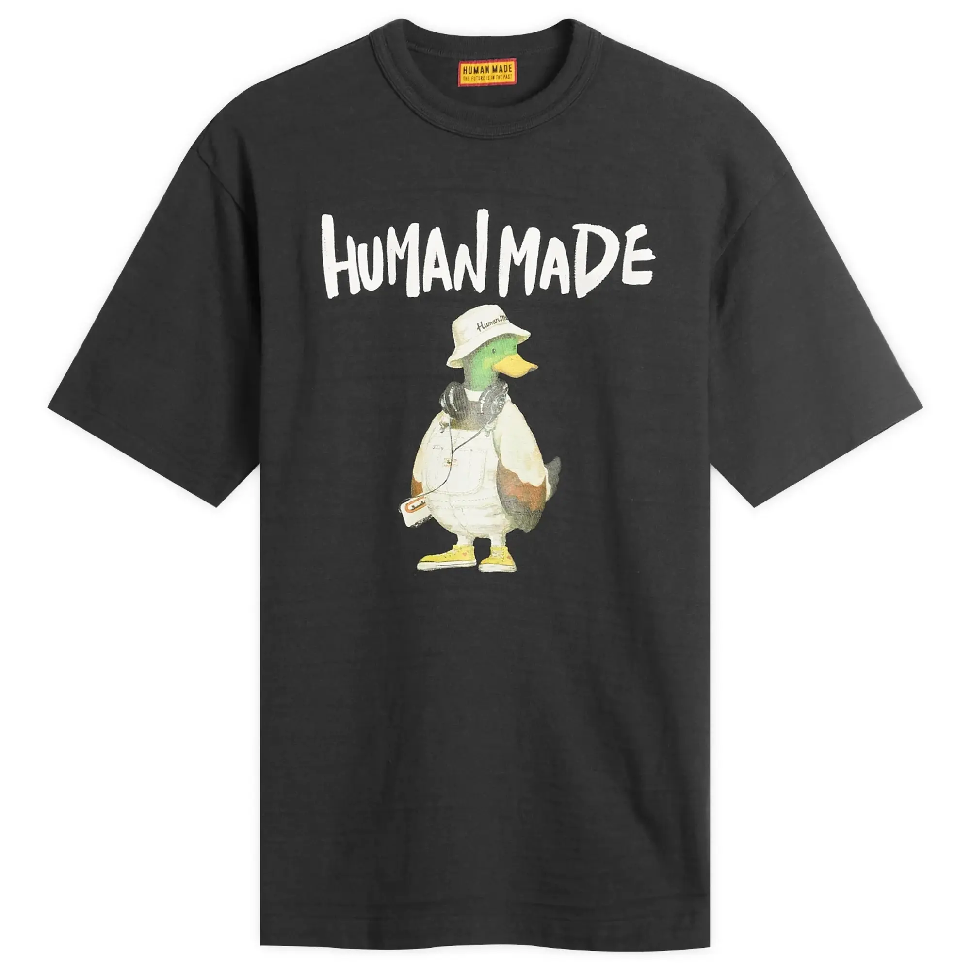 Human Made Men's Polo Duck T-shirt Black