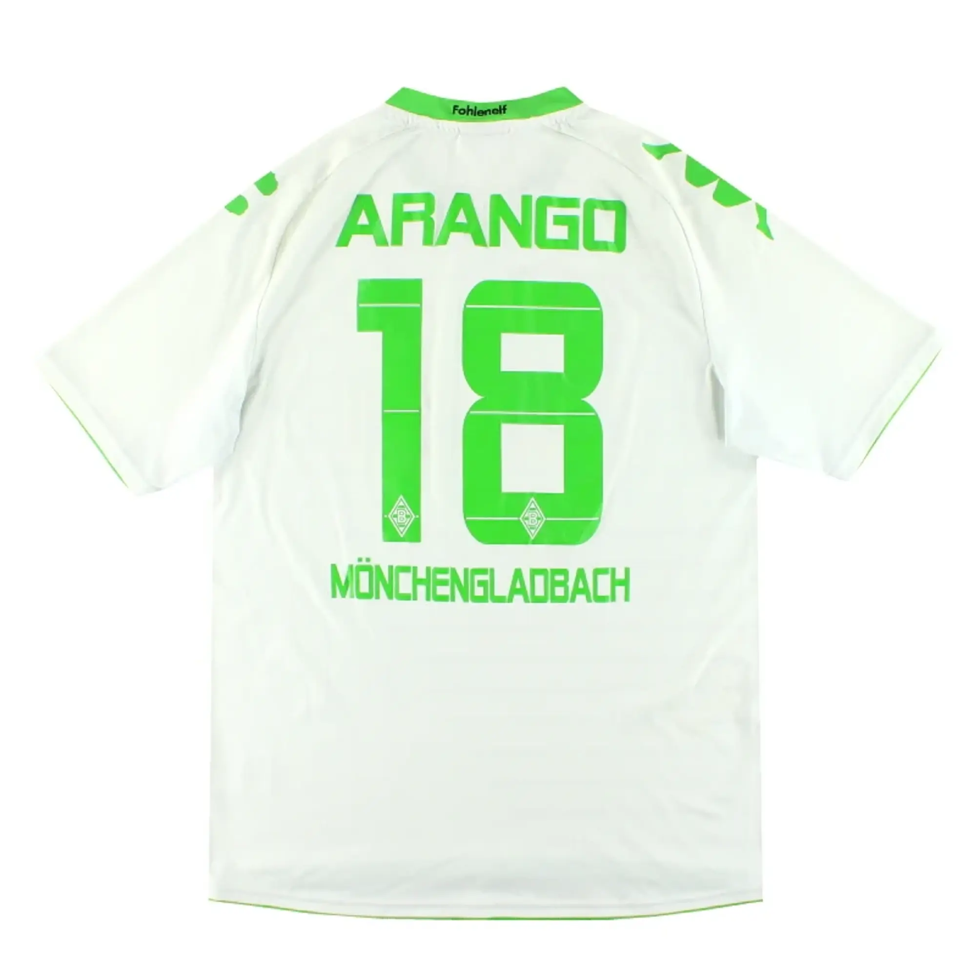 2013-14 Borussia Monchengladbach Kappa Home Shirt Arango #18 XL - Borussia Monchengladbach / Excellent / XL