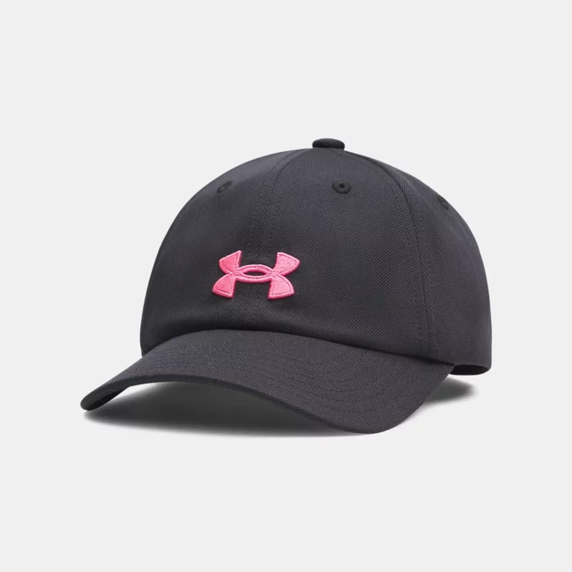 Under Armour  Blitzing Low Girls' Adjustable Cap Black / Super Pink OSFM