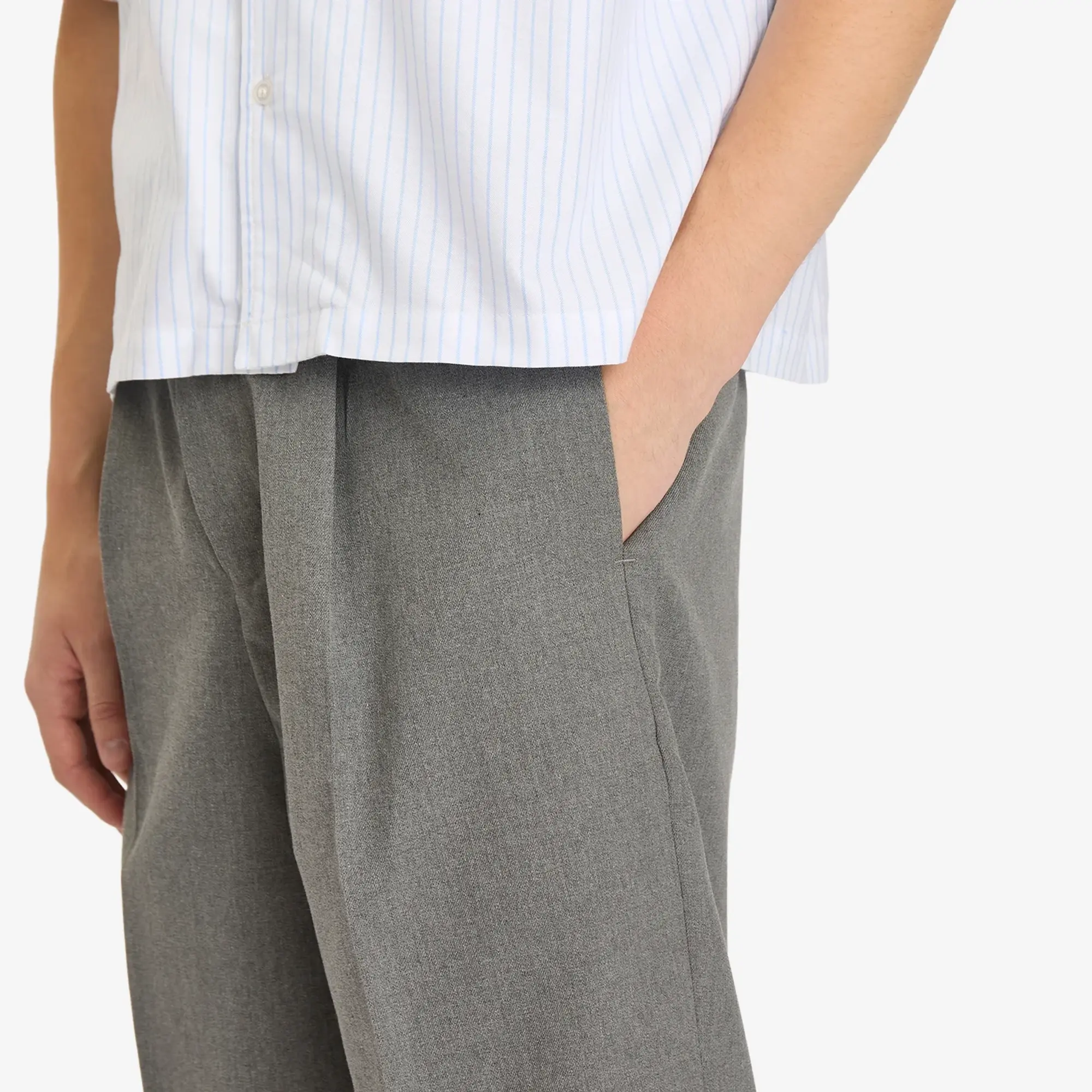about:blank Men's Bermuda Short Light Grey