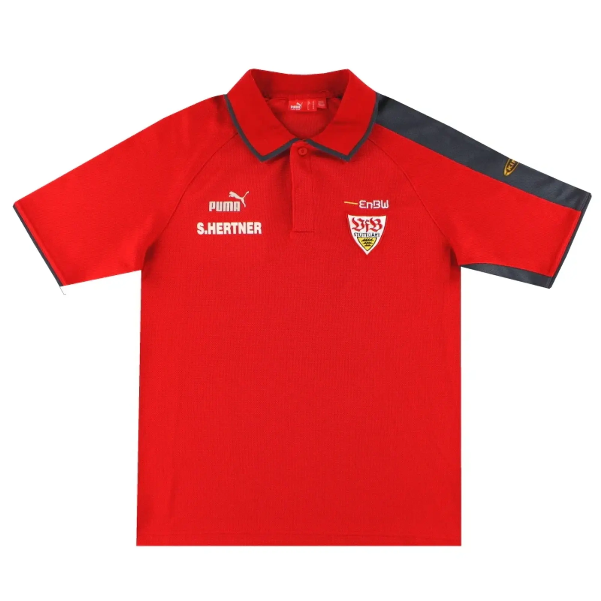 2000's Stuttgart Puma Player Issue Polo Shirt M - Other German Clubs / Excellent / Medium