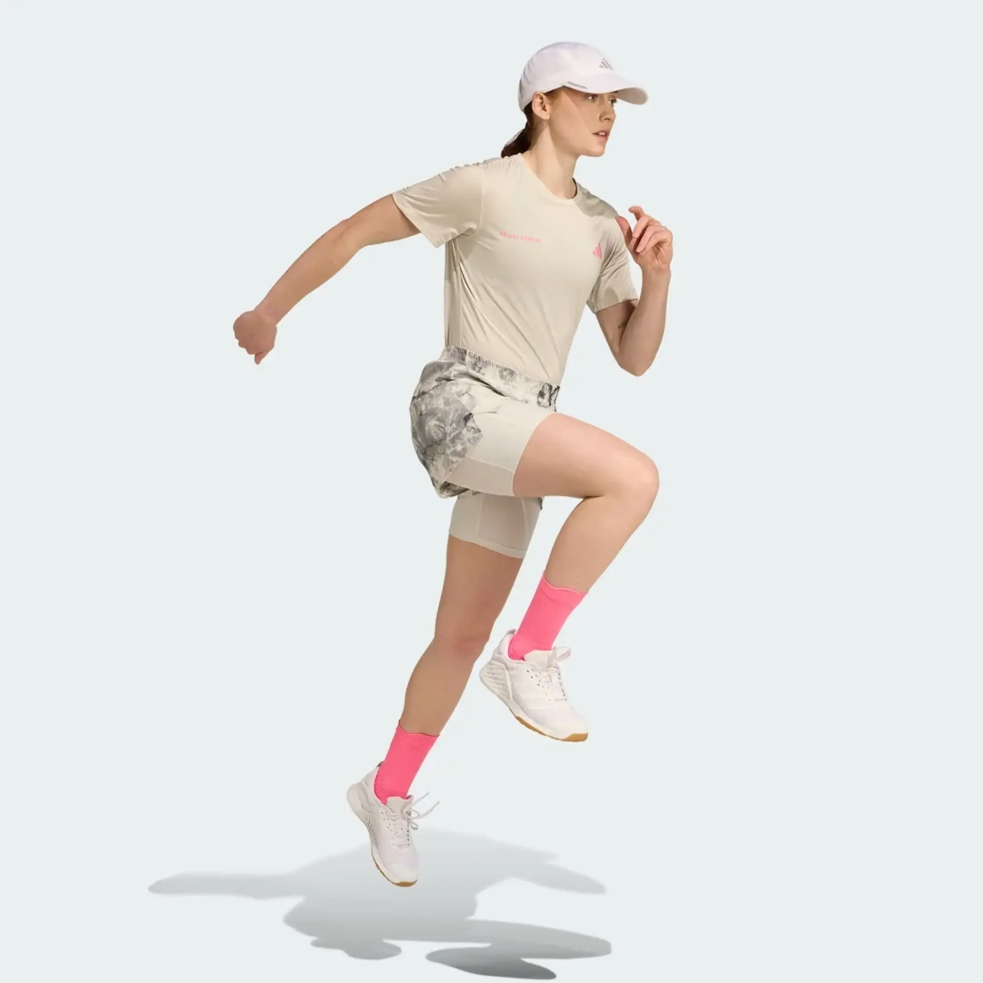 adidas Own The Run Spray Dye 2-In-1 Short
