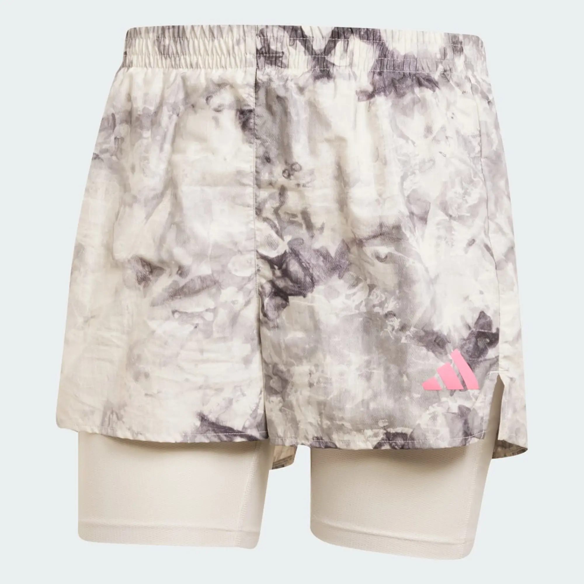 adidas Own The Run Spray Dye 2-In-1 Short