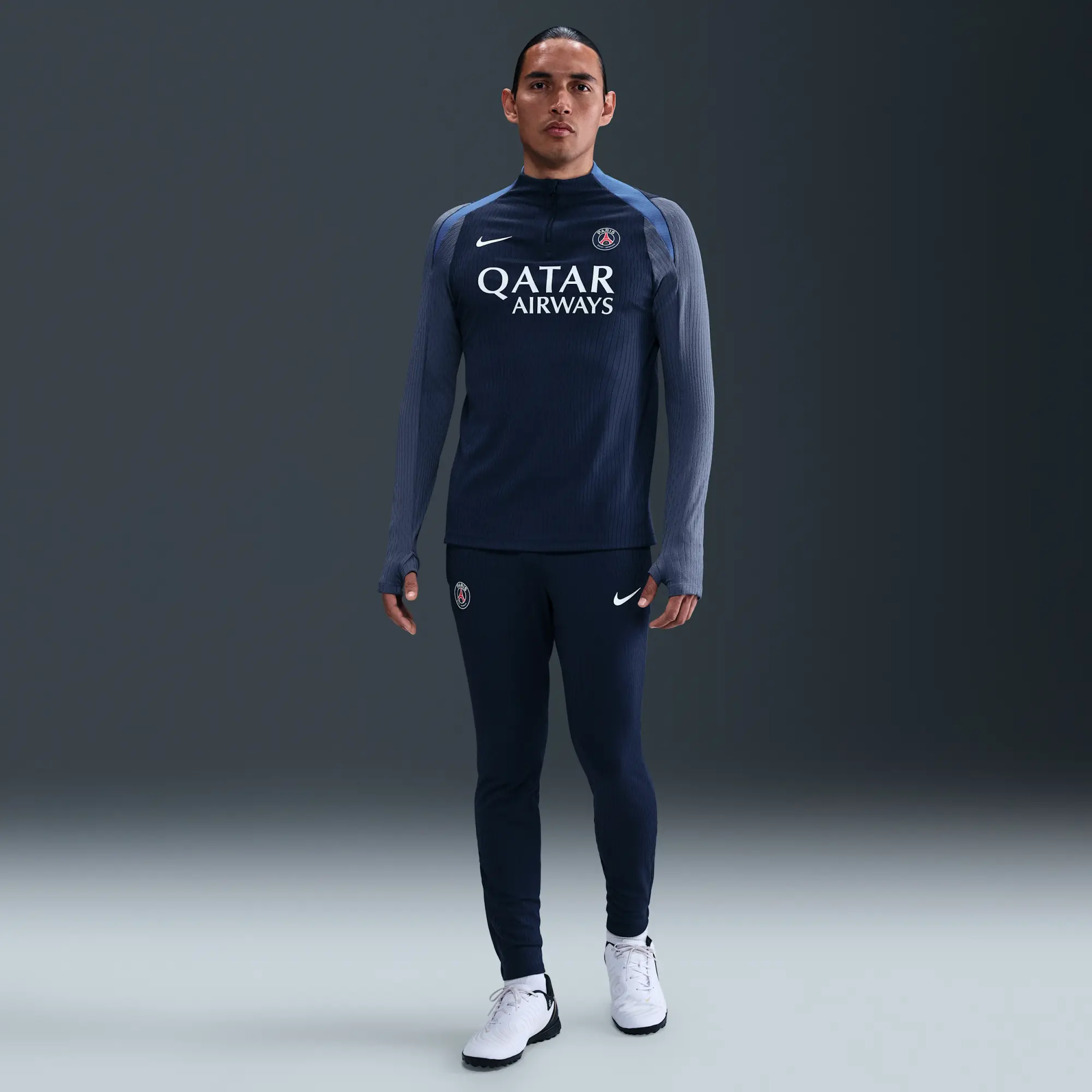 Paris Saint-Germain Strike Elite Men's Nike Dri-FIT ADV Football Knit Pants - Blue - Front