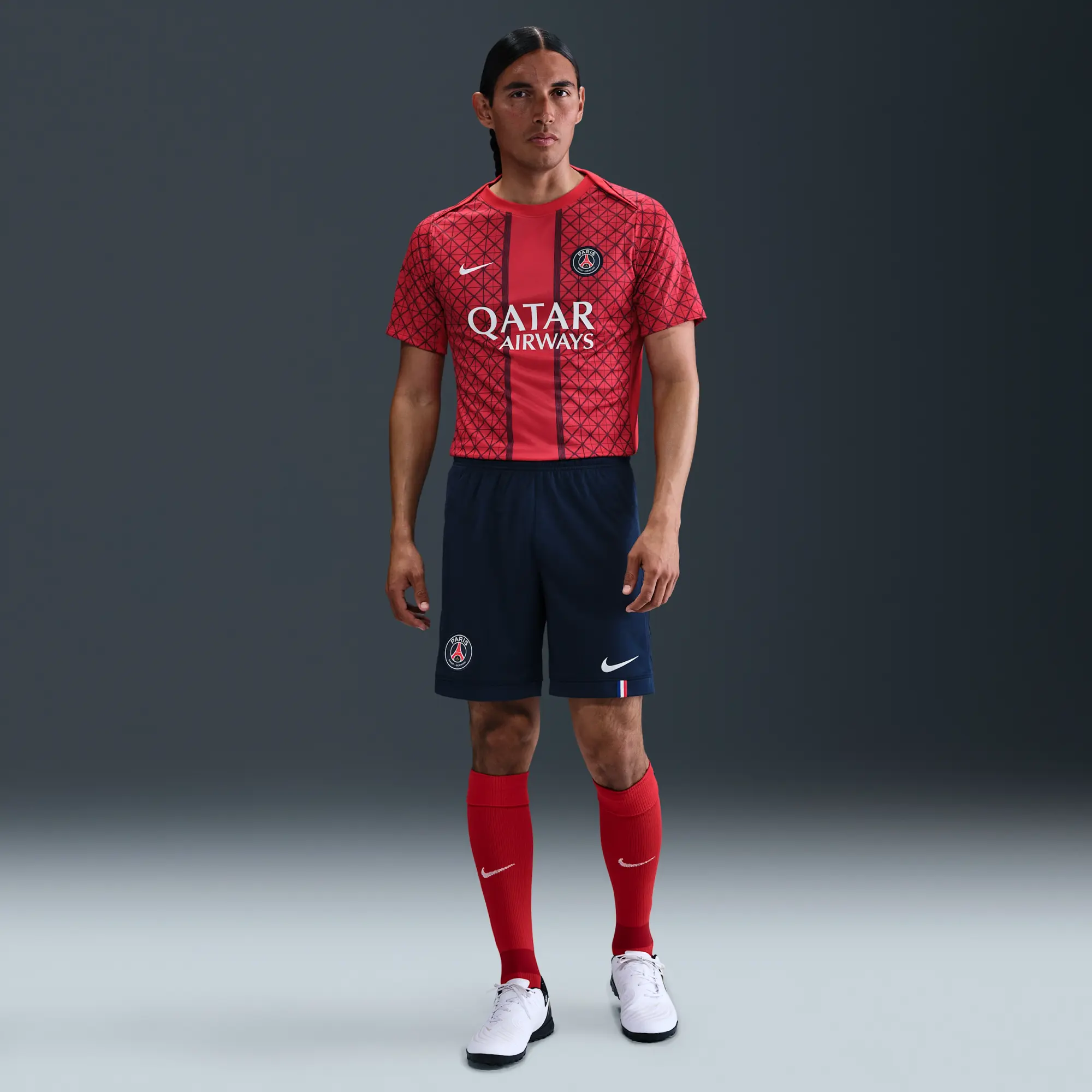 Paris Saint-Germain 2025/26 Stadium Home Men's Nike Dri-FIT Football Replica Shorts - Blue - Polyester