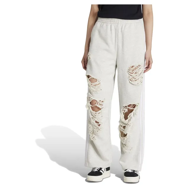 【adidas】JOGGERS ★KC8822★グレー レディース adidas DISTRESSED JOGGERS ライトグレーヘザー（アディダス